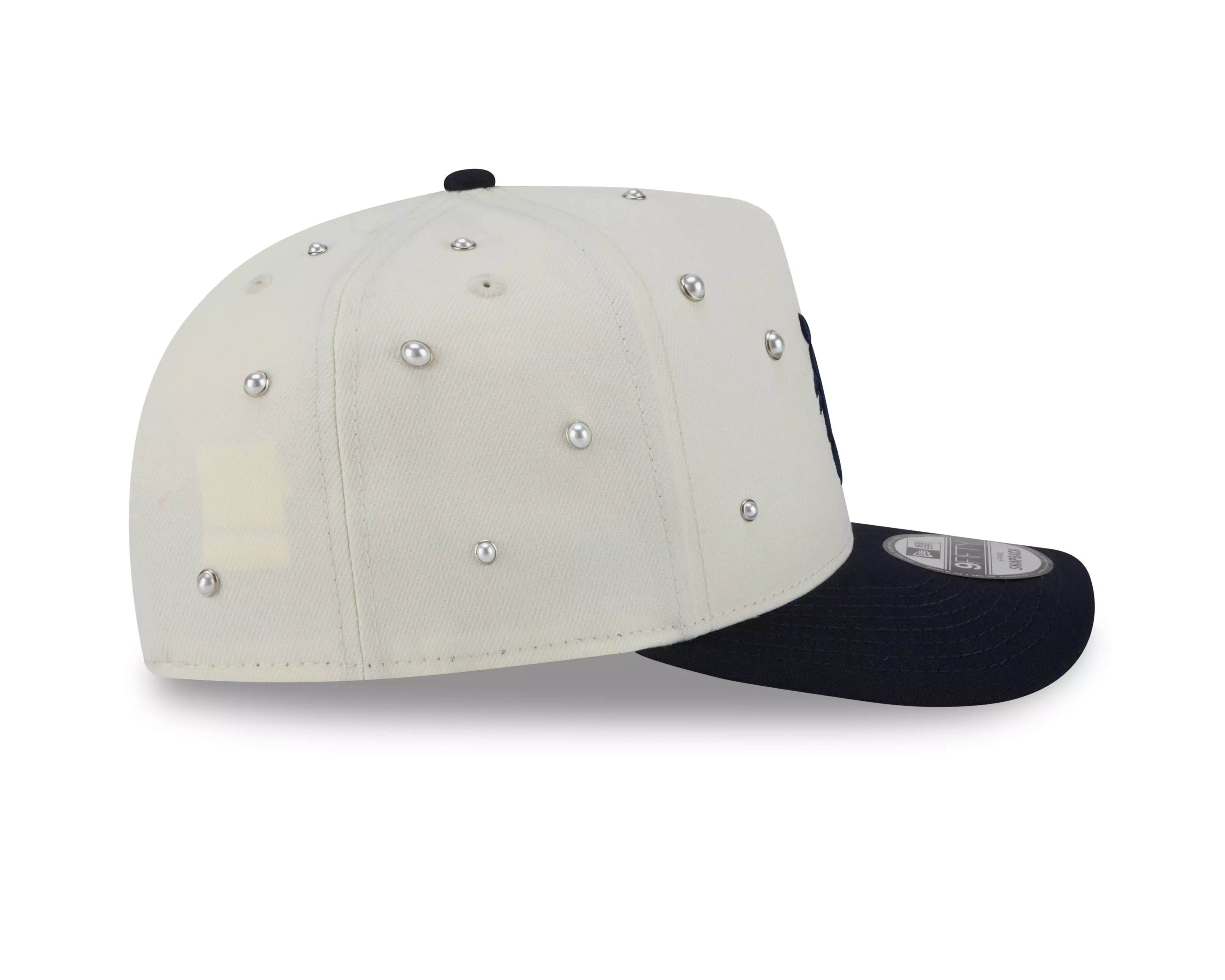 New Era Detroit Tigers 9FIFTY A-Frame Pearl All Over Print Snapback Hat - Navy - NAVY