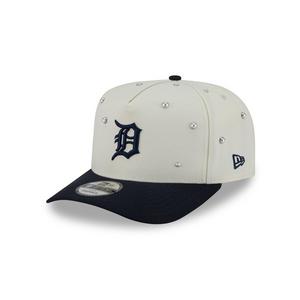 New Era Detroit Tigers 9FIFTY A-Frame Pearl All Over Print Snapback Hat - Navy - NAVY