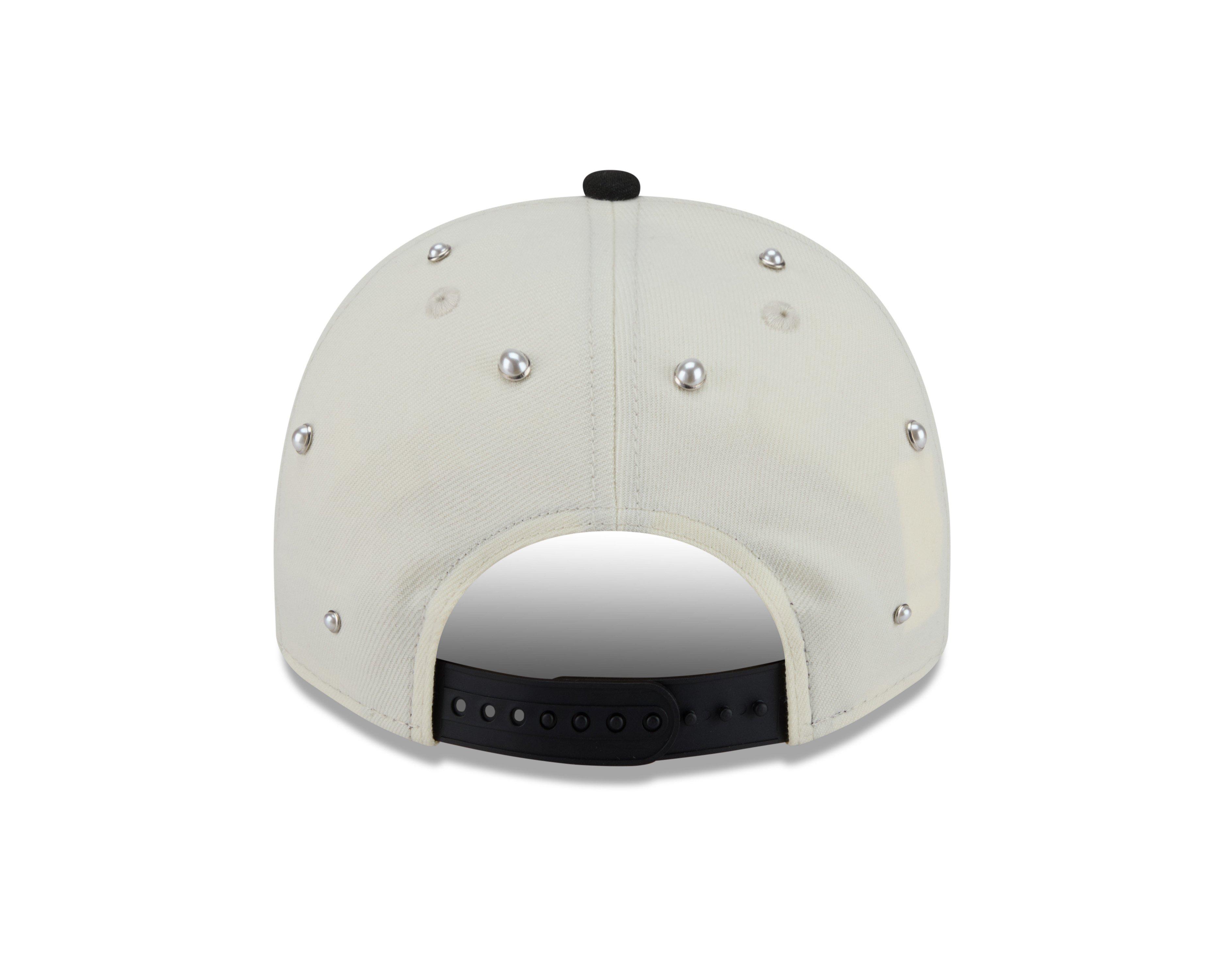 New Era Chicago White Sox 9FIFTY A-Frame Pearl All Over Print Snapback Hat - Black - BLACK