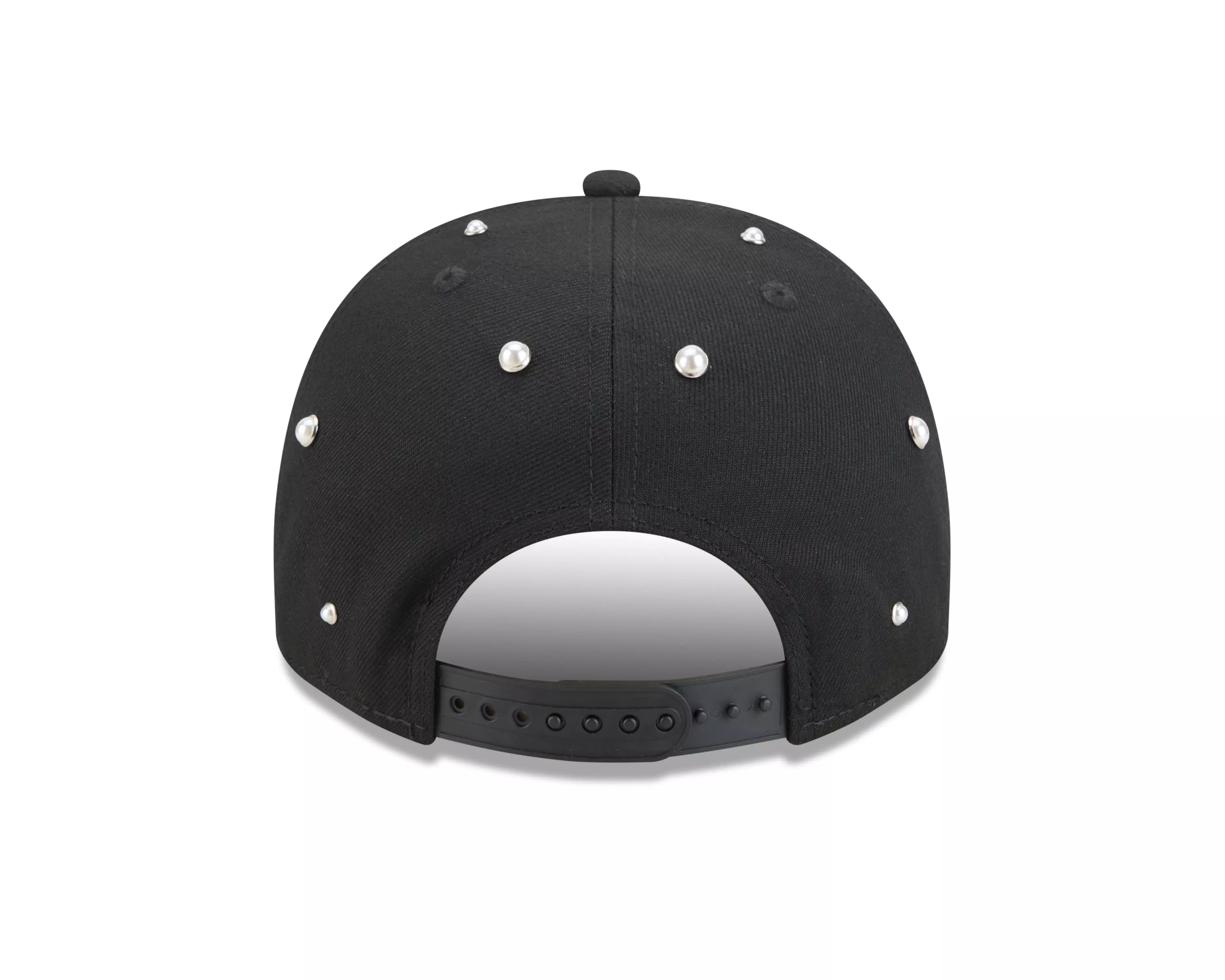 New Era Atlanta Braves 9FIFTY A-Frame Pearl All Over Print Snapback Hat - Black - BLACK
