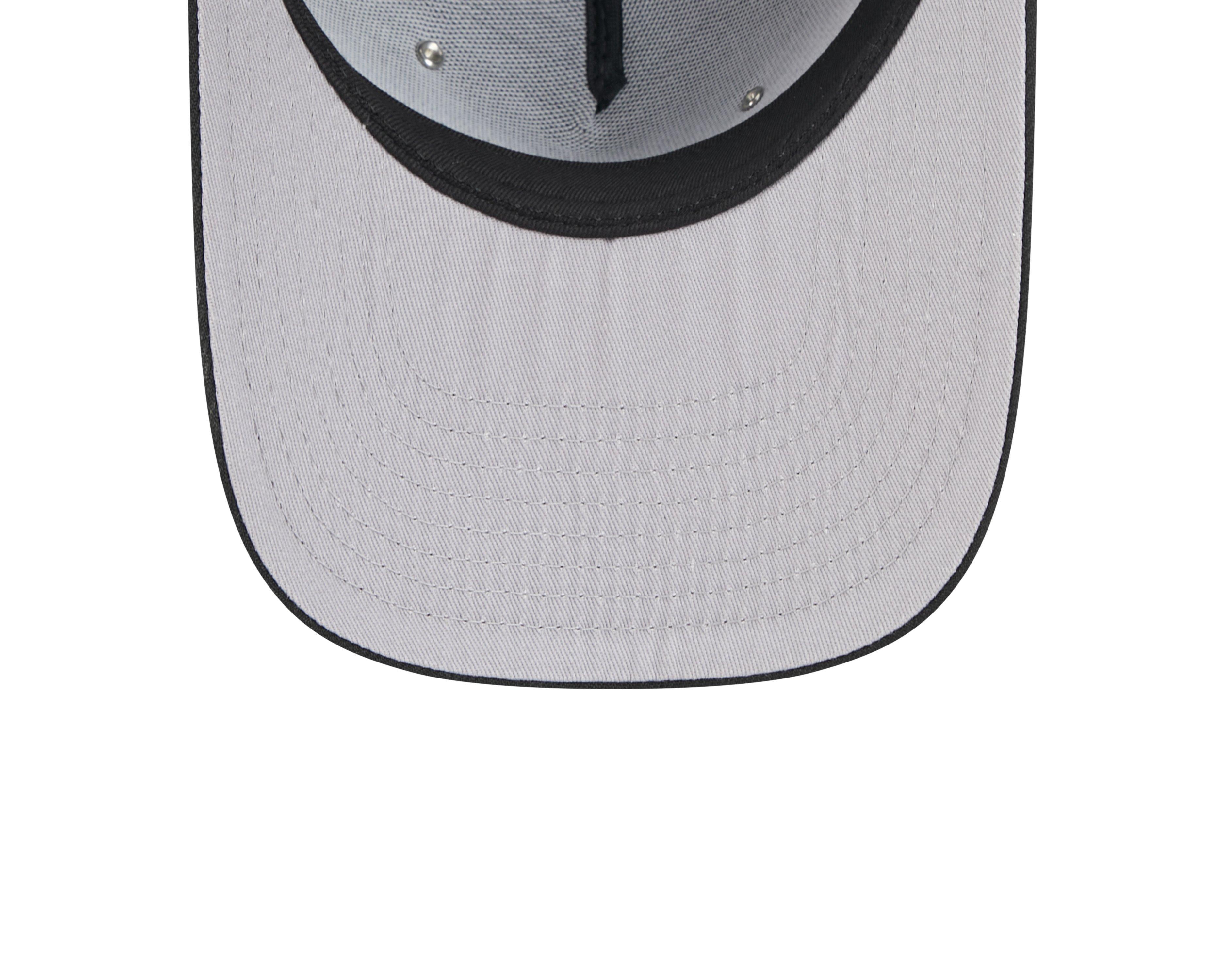 New Era Atlanta Braves 9FIFTY A-Frame Pearl All Over Print Snapback Hat - Black - BLACK