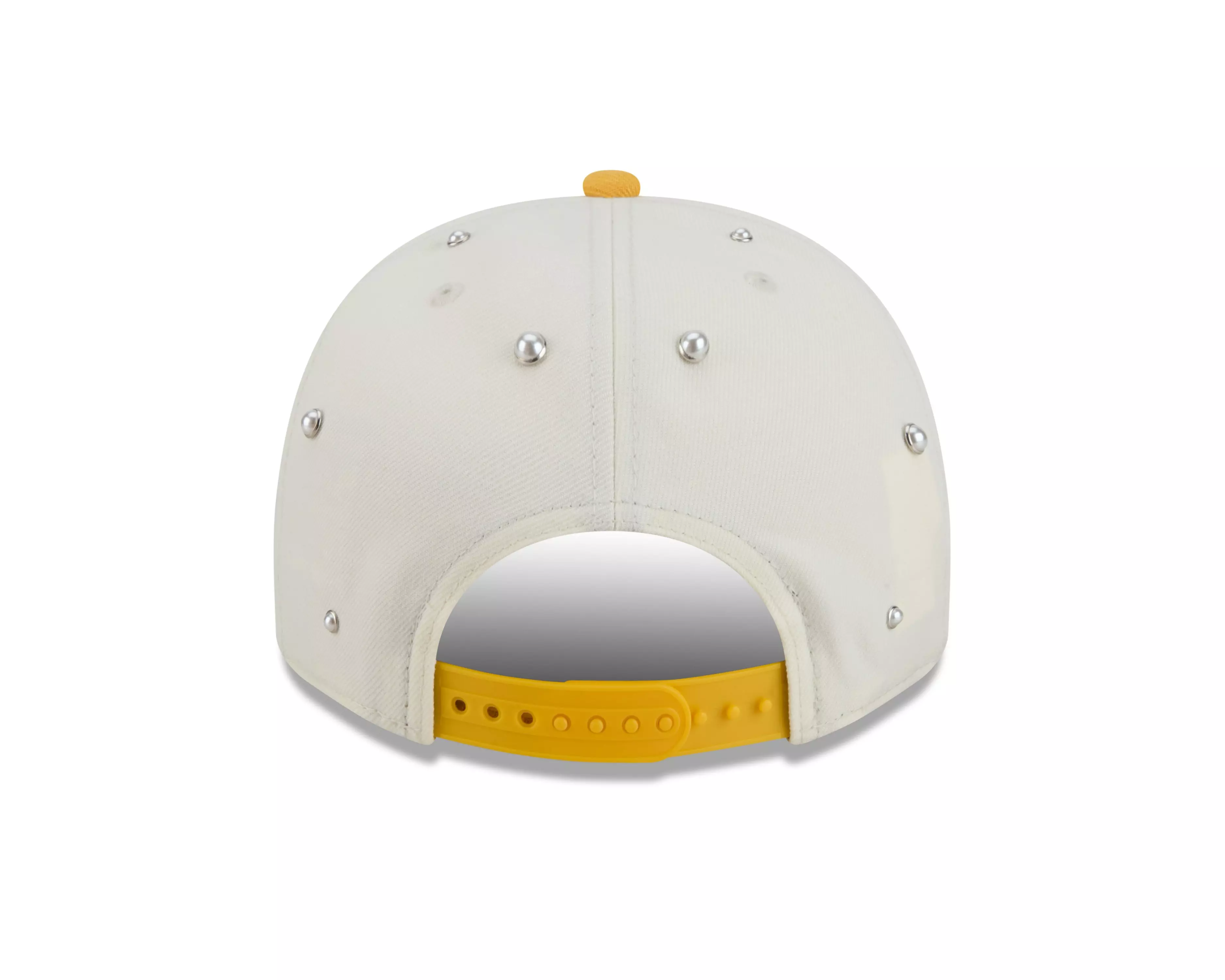 New Era Pittsburgh Pirates 9FIFTY A-Frame Pearl All Over Print Snapback Hat - Yellow - YELLOW