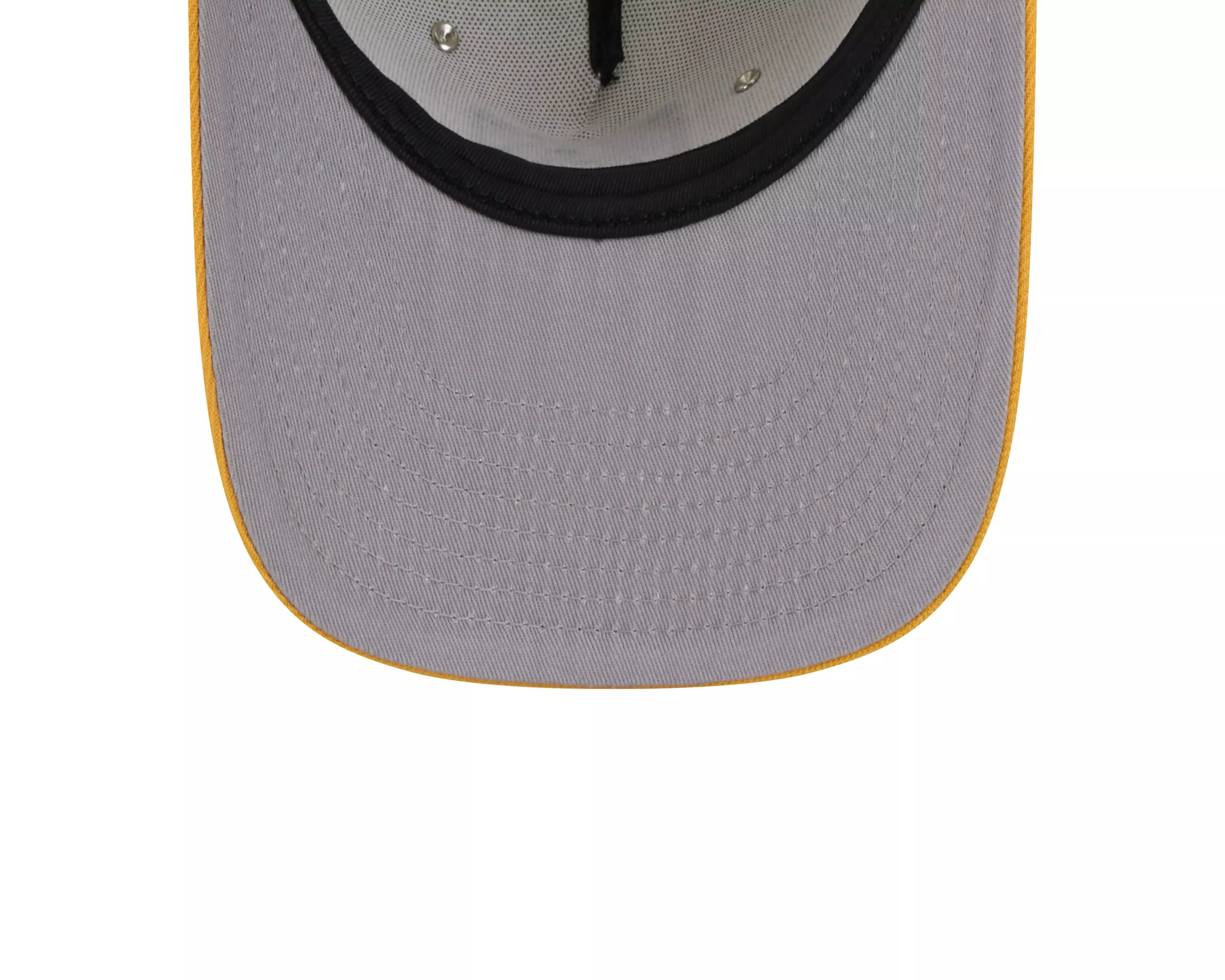 New Era Pittsburgh Pirates 9FIFTY A-Frame Pearl All Over Print Snapback Hat - Yellow - YELLOW
