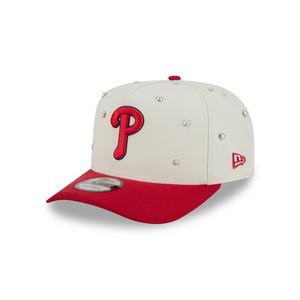 New Era Philadelphia Phillies 9FIFTY A-Frame Pearl All Over Print Snapback Hat - Red - RED