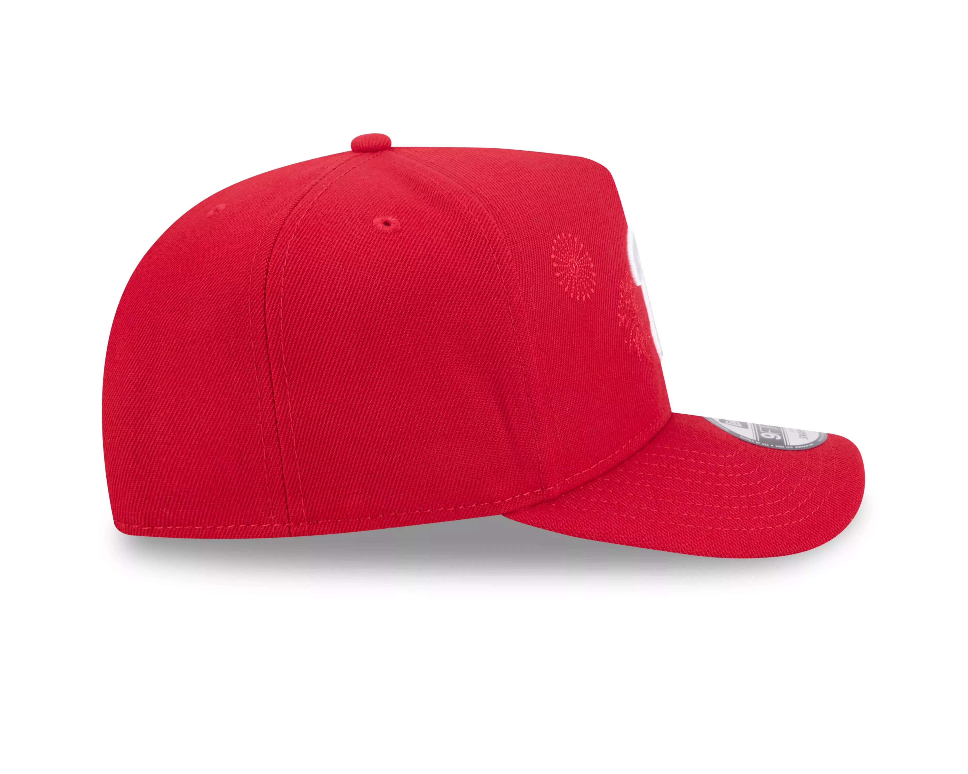 New Era Philadelphia Phillies 9FIFTY A-Frame Embroidered Pennant Snapback Hat - Red - RED
