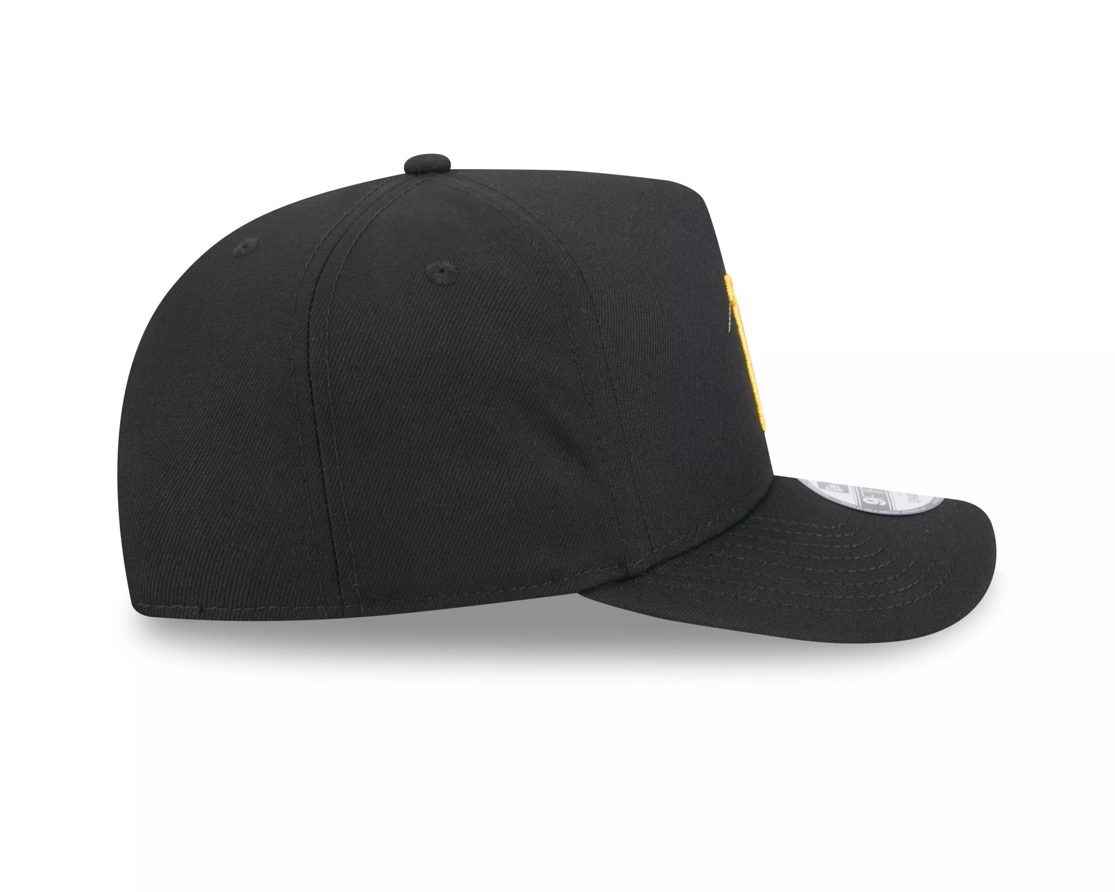 New Era Pittsburgh Pirates 9FIFTY A-Frame Embroidered Pennant Snapback Hat - Black - BLACK