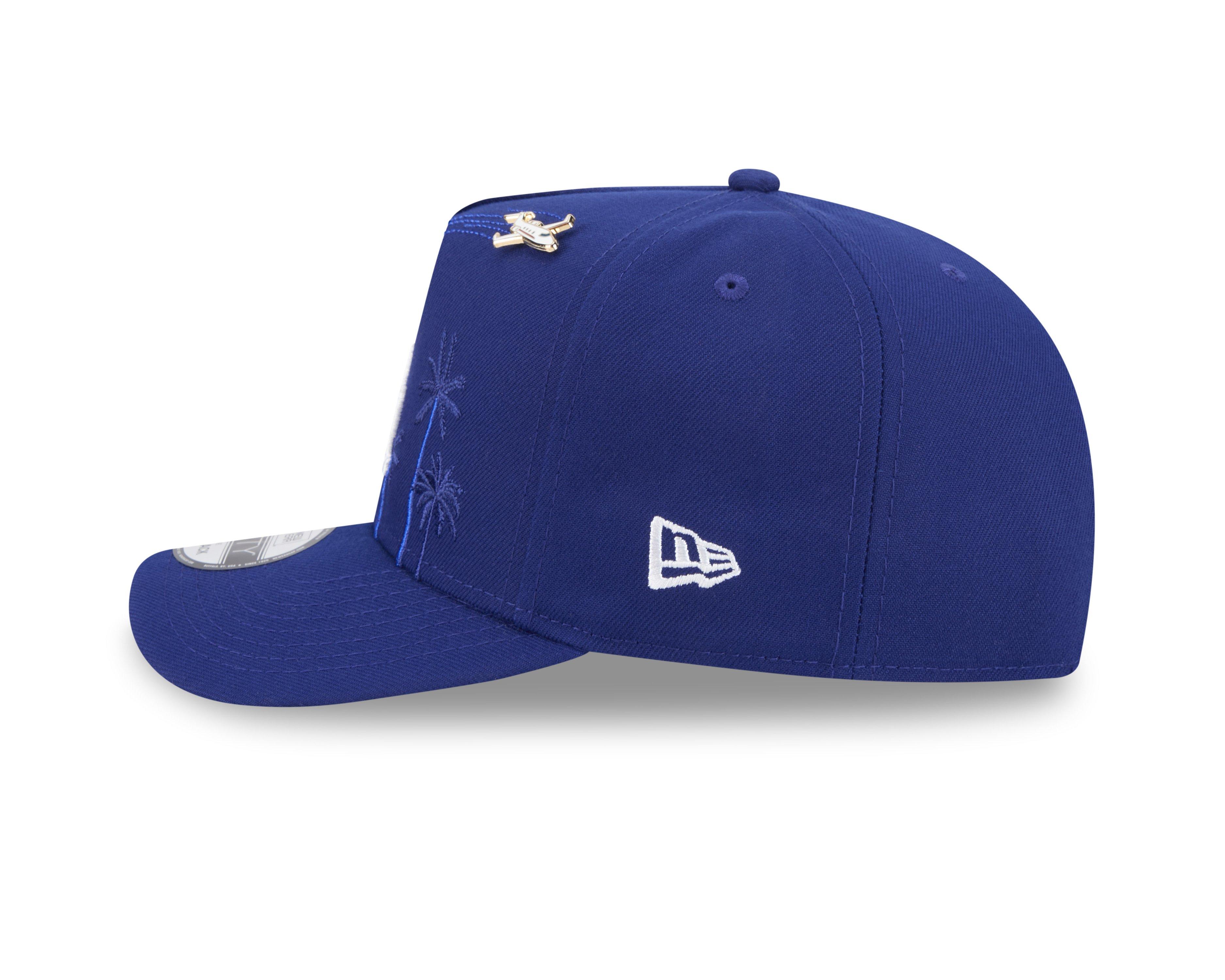 New Era Los Angeles Dodgers 9FIFTY A-Frame Embroidered Pennant Snapback Hat - Blue - BLUE