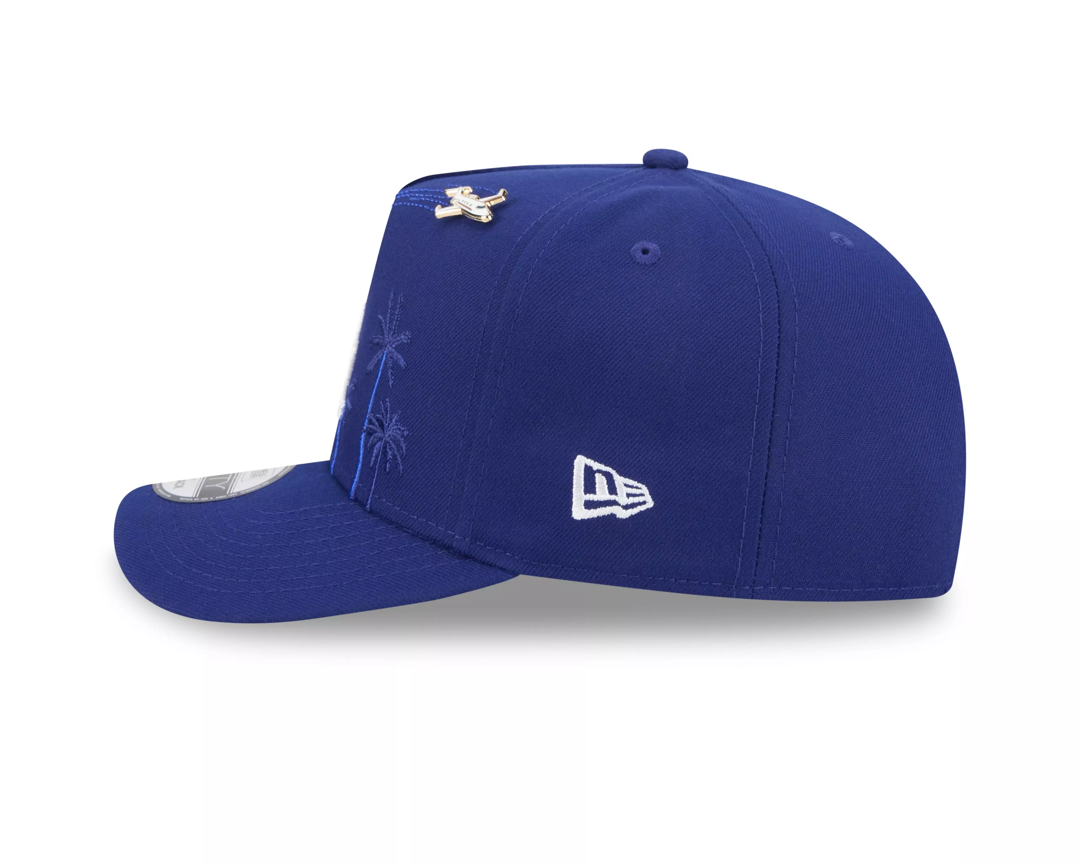 New Era Los Angeles Dodgers 9FIFTY A-Frame Embroidered Pennant Snapback Hat - Blue - BLUE