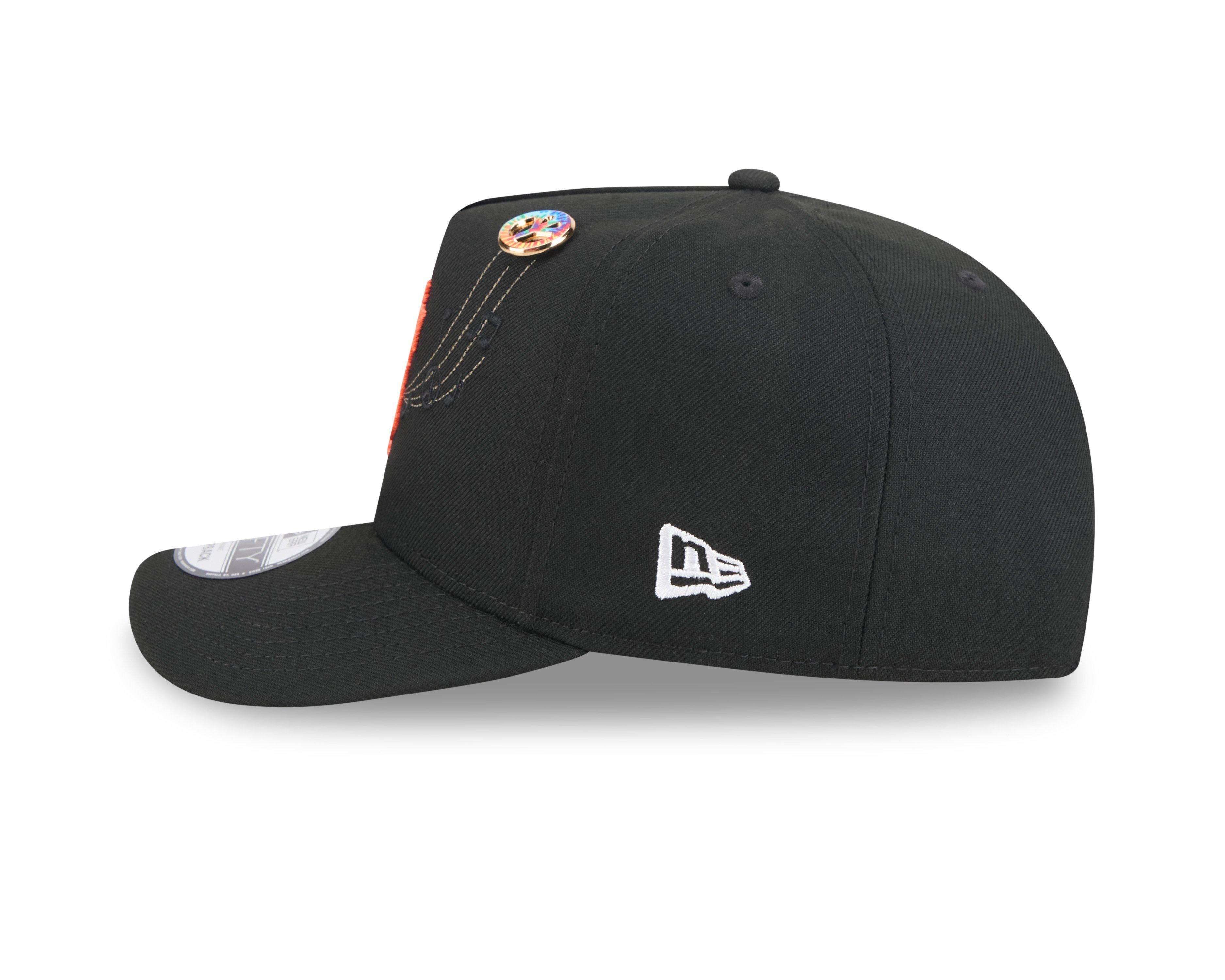 New Era San Francisco Giants 9FIFTY A-Frame Embroidered Pennant Snapback Hat - Black - BLACK