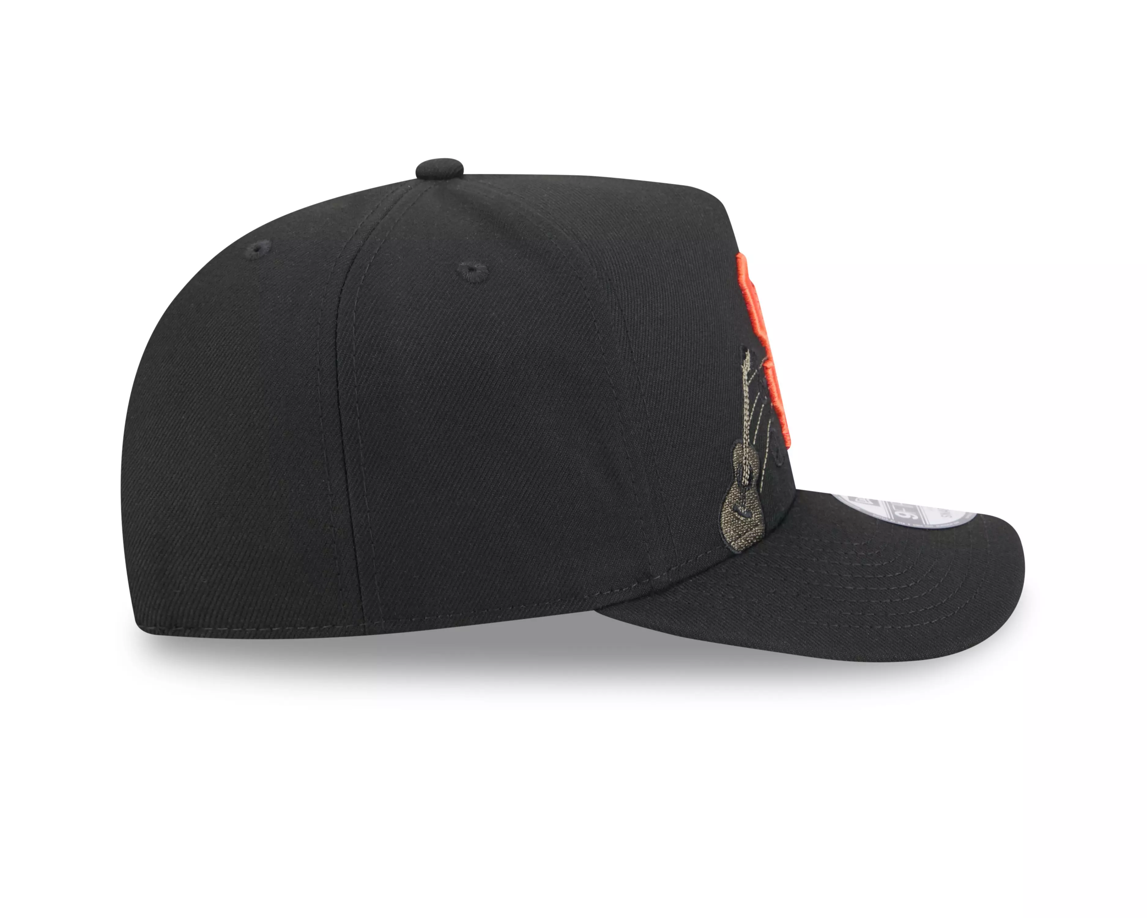New Era San Francisco Giants 9FIFTY A-Frame Embroidered Pennant Snapback Hat - Black - BLACK