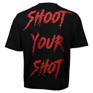 Streetz Iz Watchin Men's Shoot Your Shot Cropped Tee