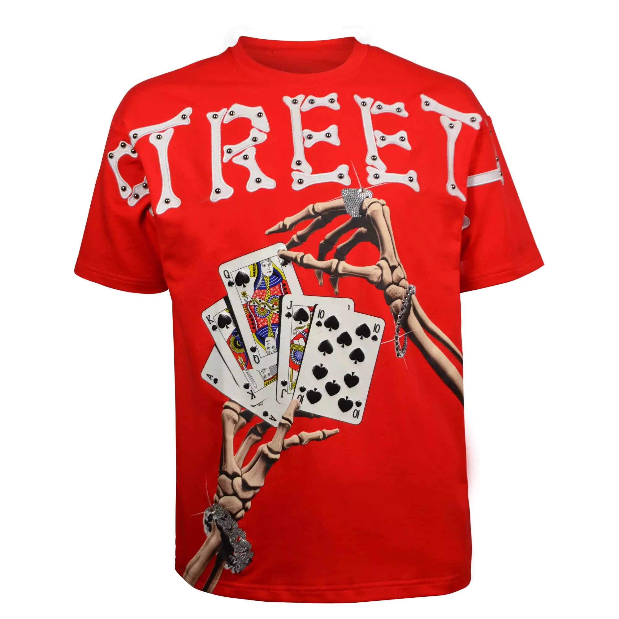 Streetz Iz Watchin Men's Play 2 Win Tee - RED