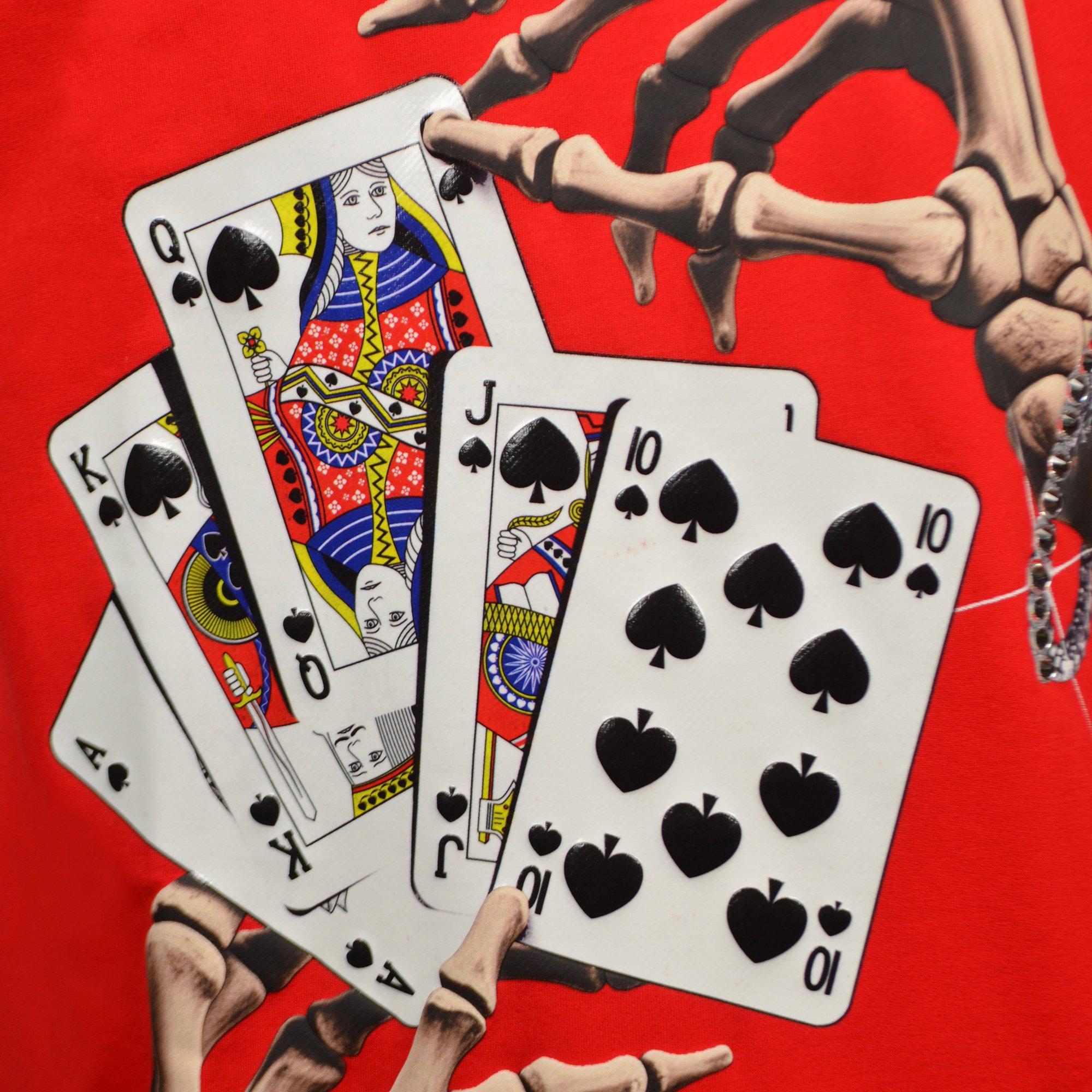 Streetz Iz Watchin Men's Play 2 Win Tee - RED Thumbnail View 4