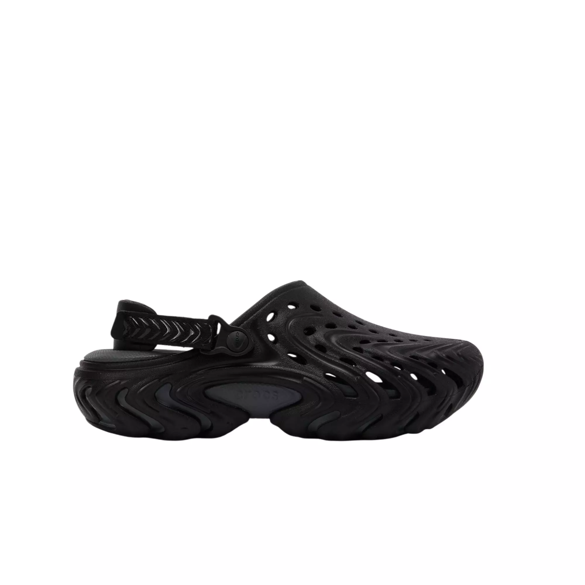 Crocs Echo II "Chrome Black" Clog - CHROME/BLACK