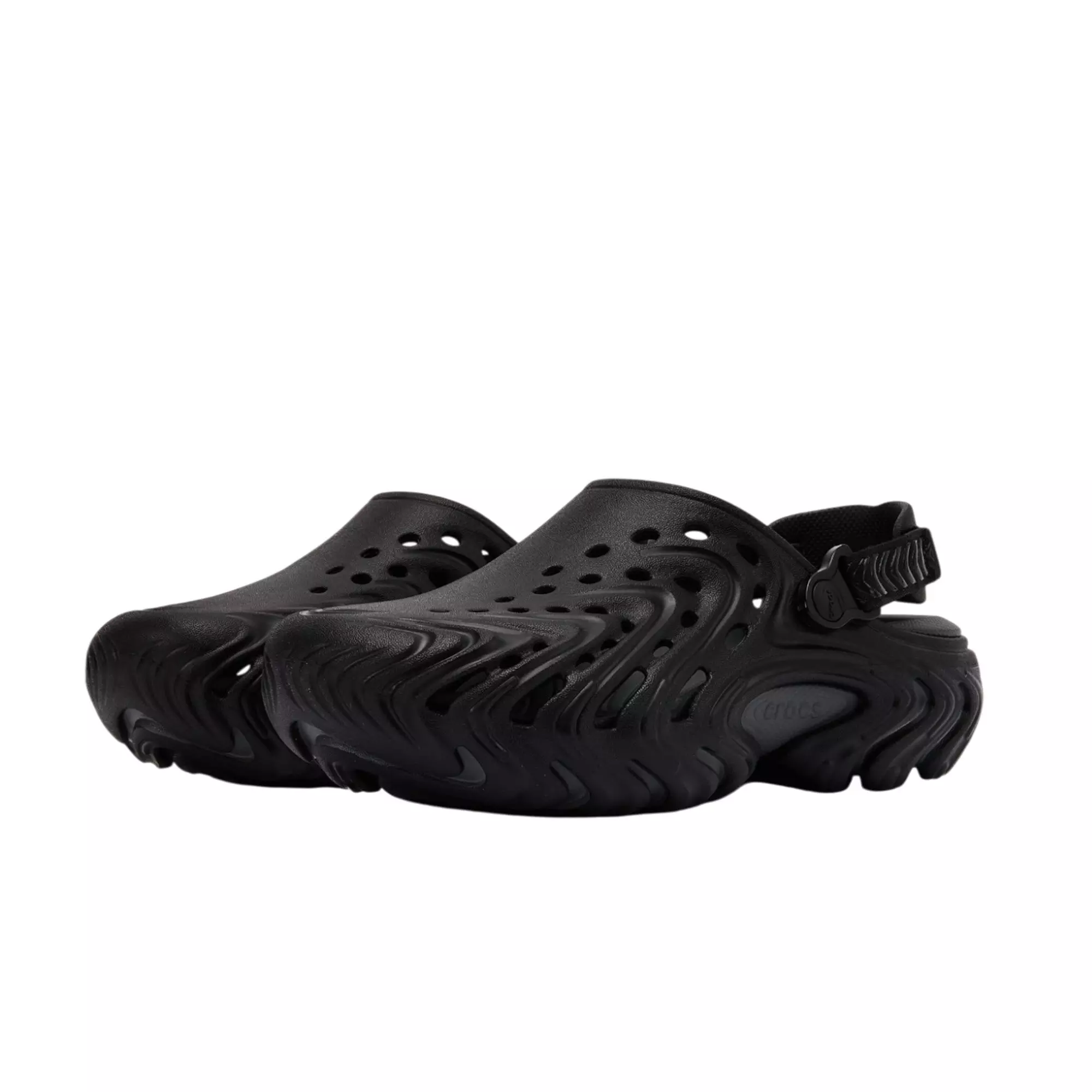 Crocs Echo II "Chrome Black" Clog - CHROME/BLACK
