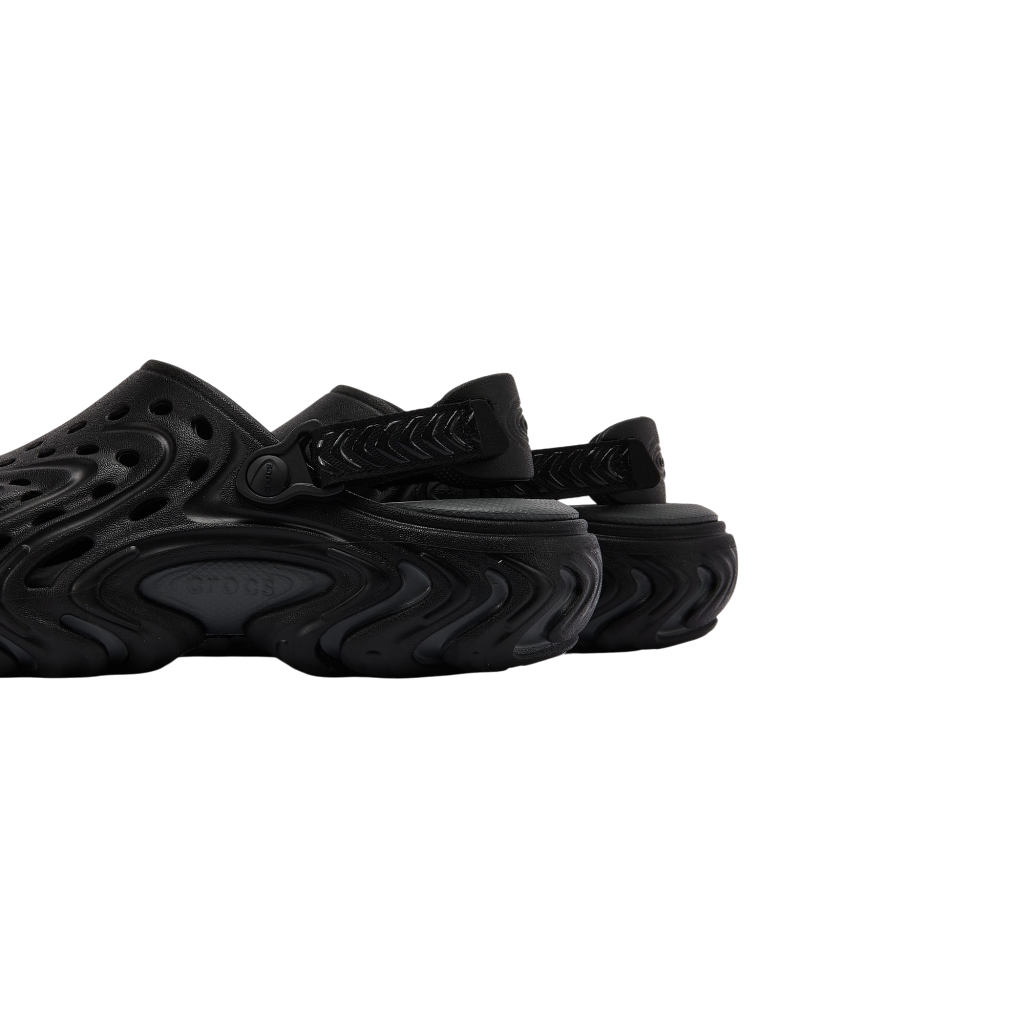Crocs Echo II "Chrome Black" Clog - CHROME/BLACK Thumbnail View 5