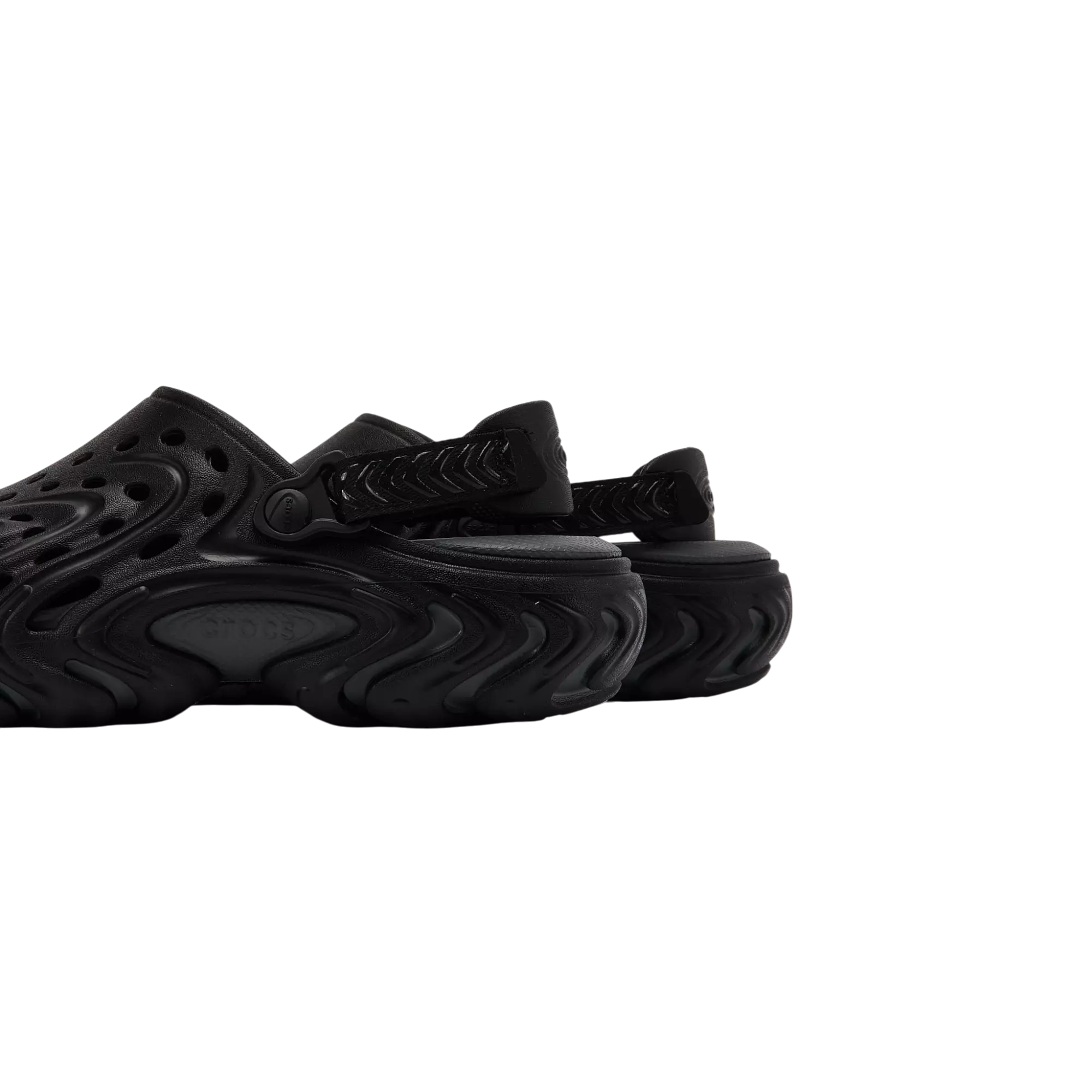 Crocs Echo II "Chrome Black" Clog - CHROME/BLACK