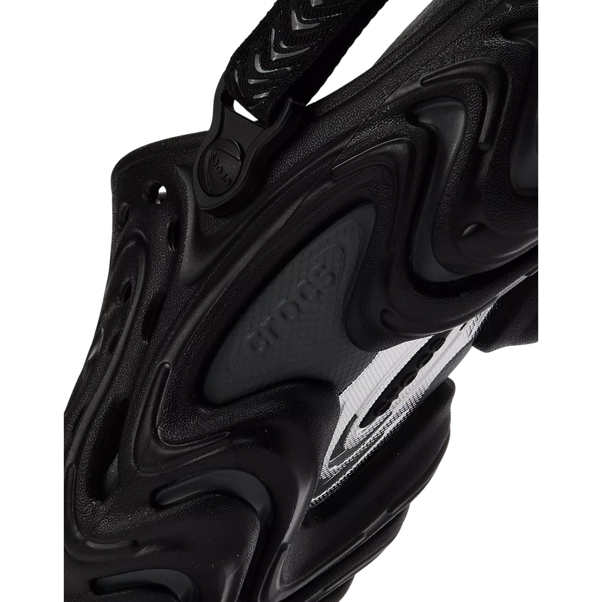 Crocs Echo II "Chrome Black" Clog - CHROME/BLACK