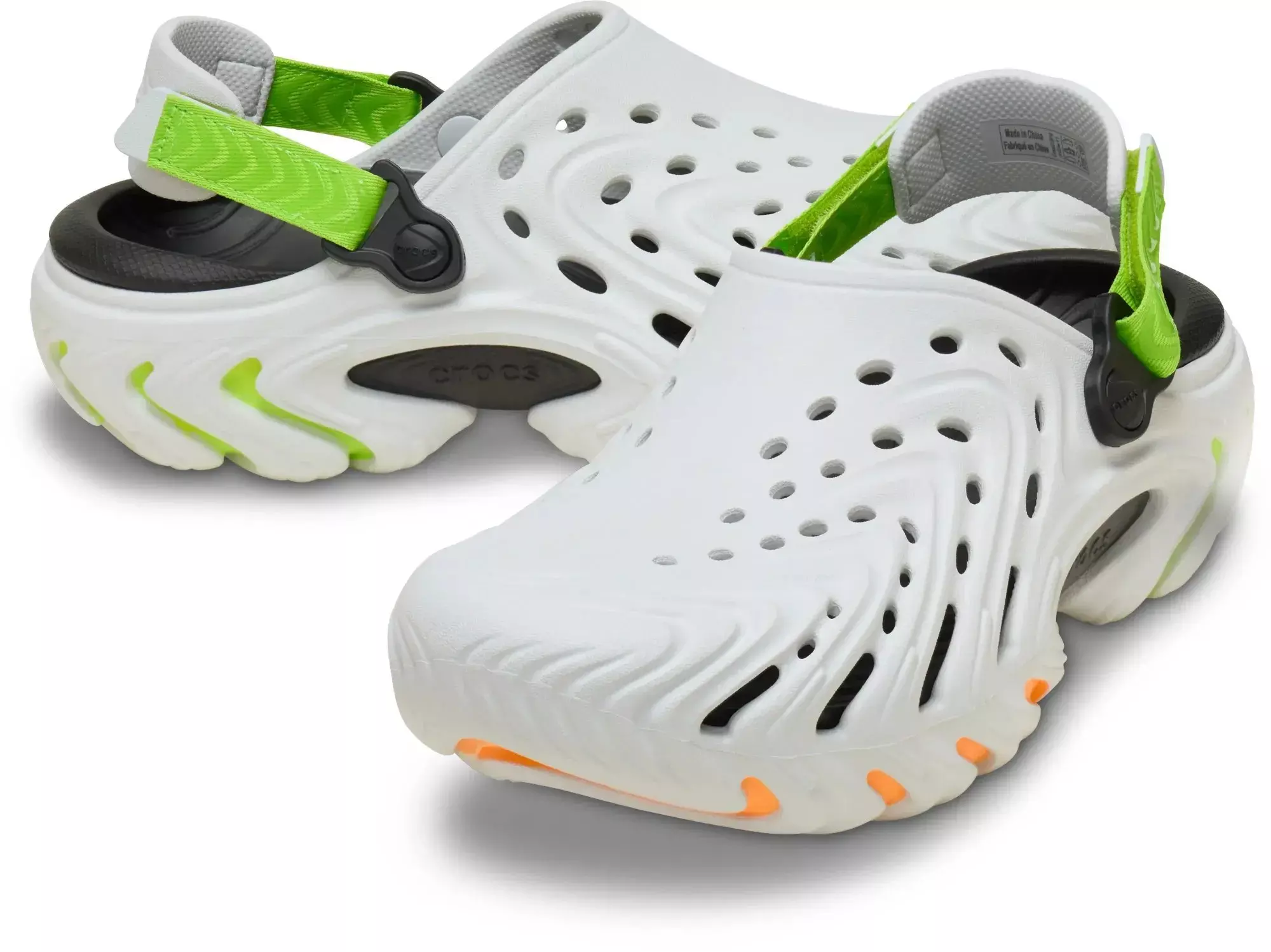 Crocs Echo II "Moon Burst" Clog - WHITE/MULTI