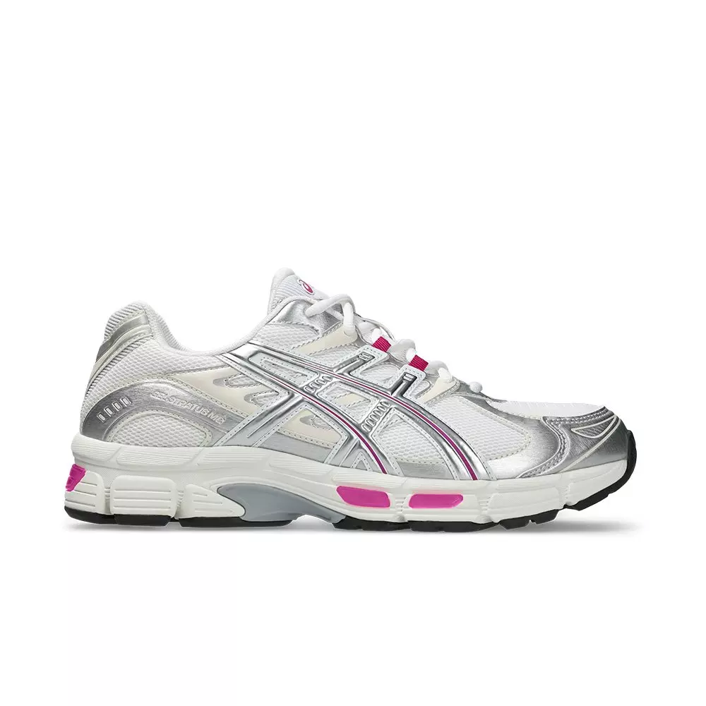 ASICS GEL-STRATUS MC "Raspberry" Shoe - WHITE/RASPBERRY