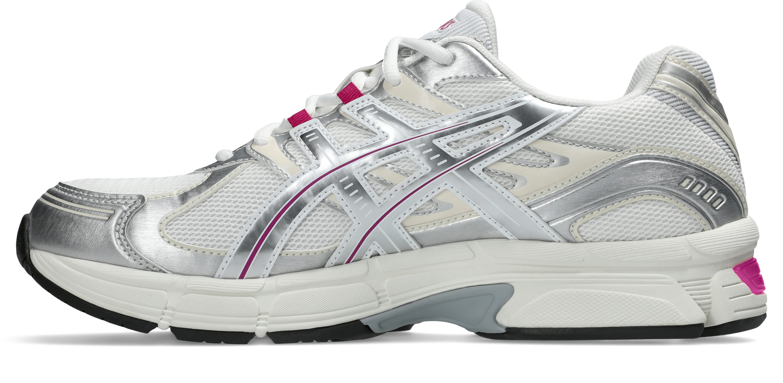 ASICS GEL-STRATUS MC "Raspberry" Shoe - WHITE/RASPBERRY Thumbnail View 5