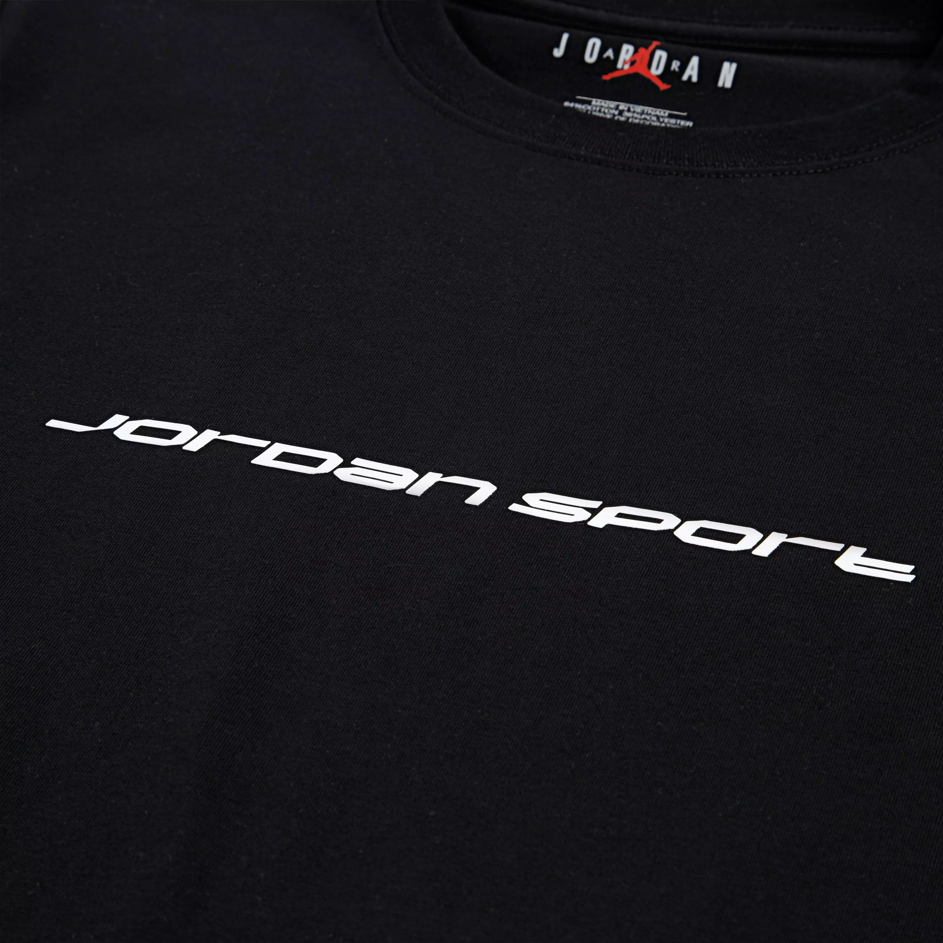 Jordan Big Kids' Compression Tee - BLACK