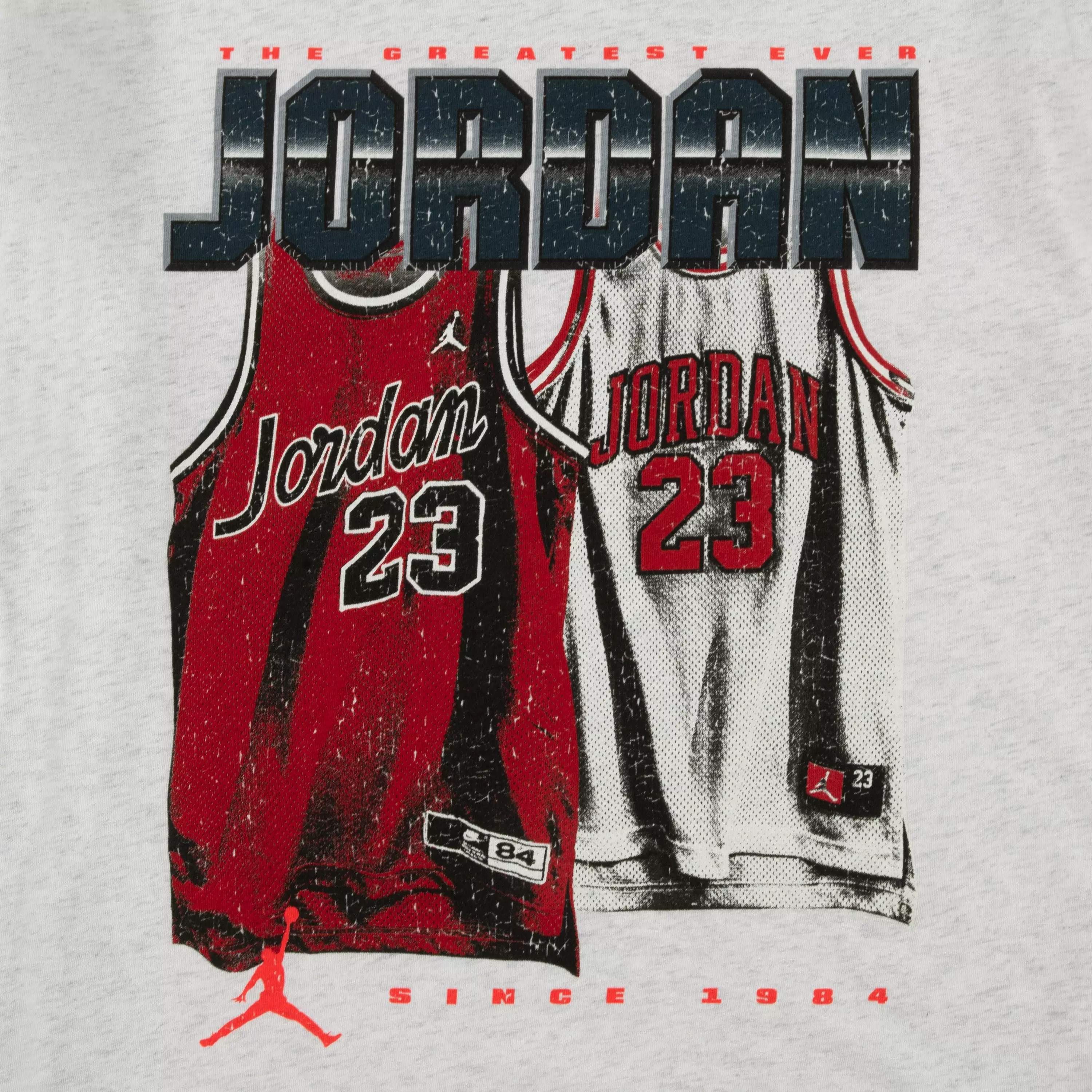 Jordan Big Kids' Home And Away Jersey Tee - GREY