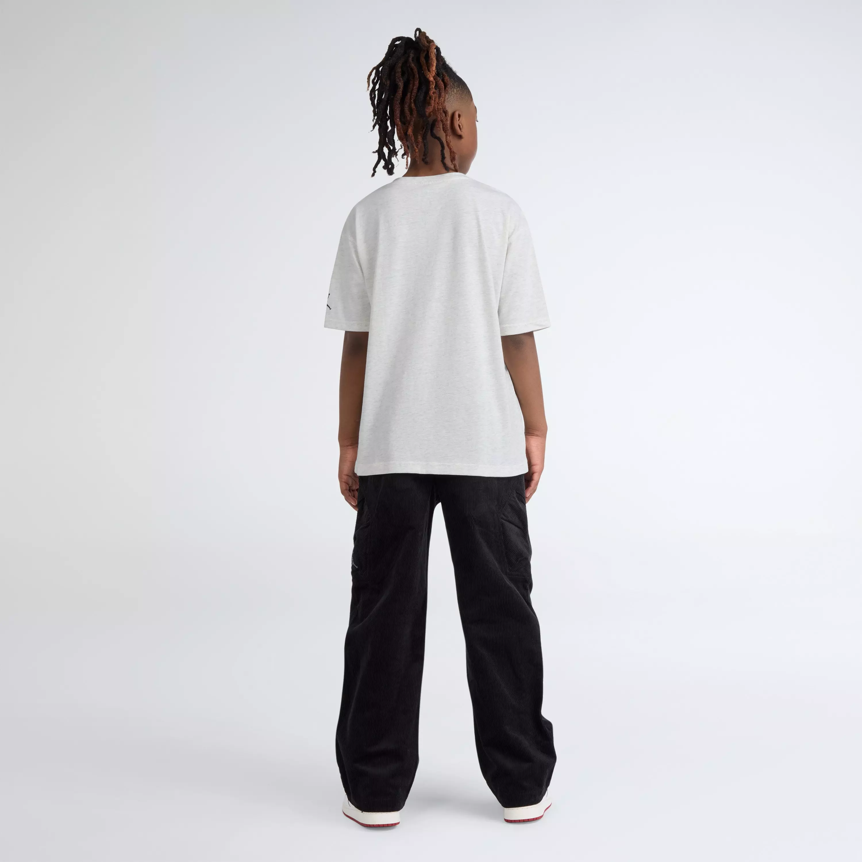 Jordan Big Kids' Slam Dunk Tee - GREY