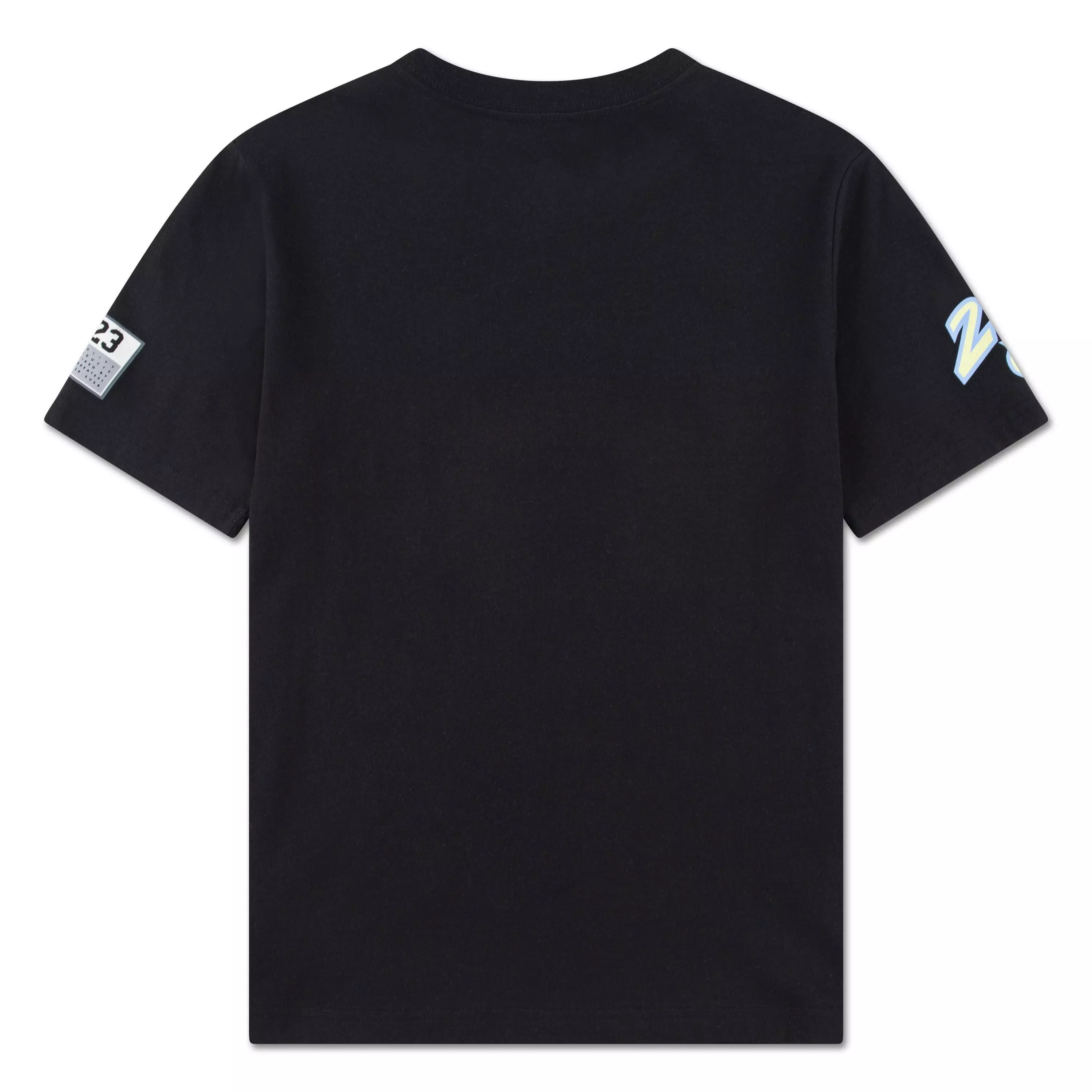 Jordan Big Kids' Dynasty Patch Tee - BLACK/MULTI