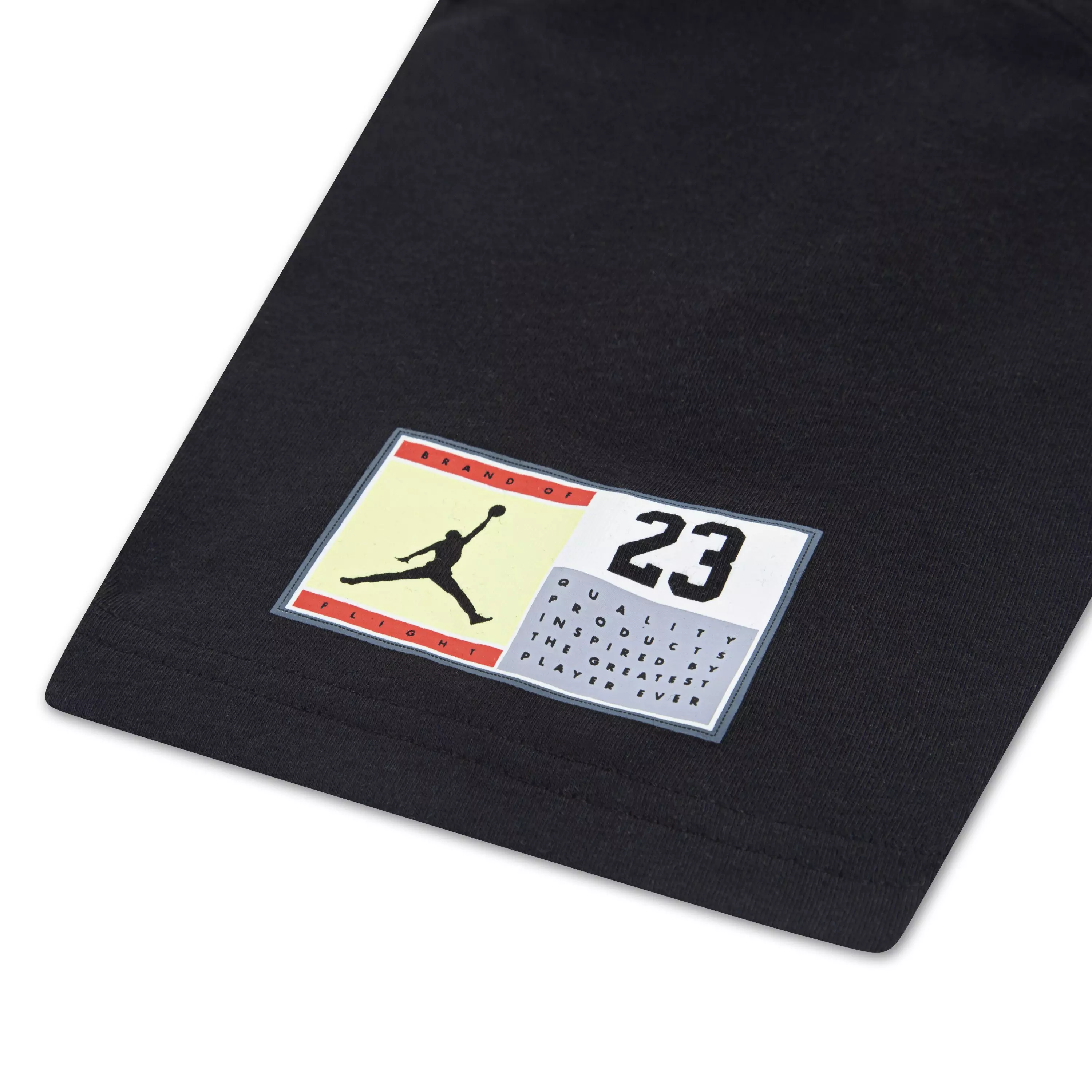 Jordan Big Kids' Dynasty Patch Tee - BLACK/MULTI