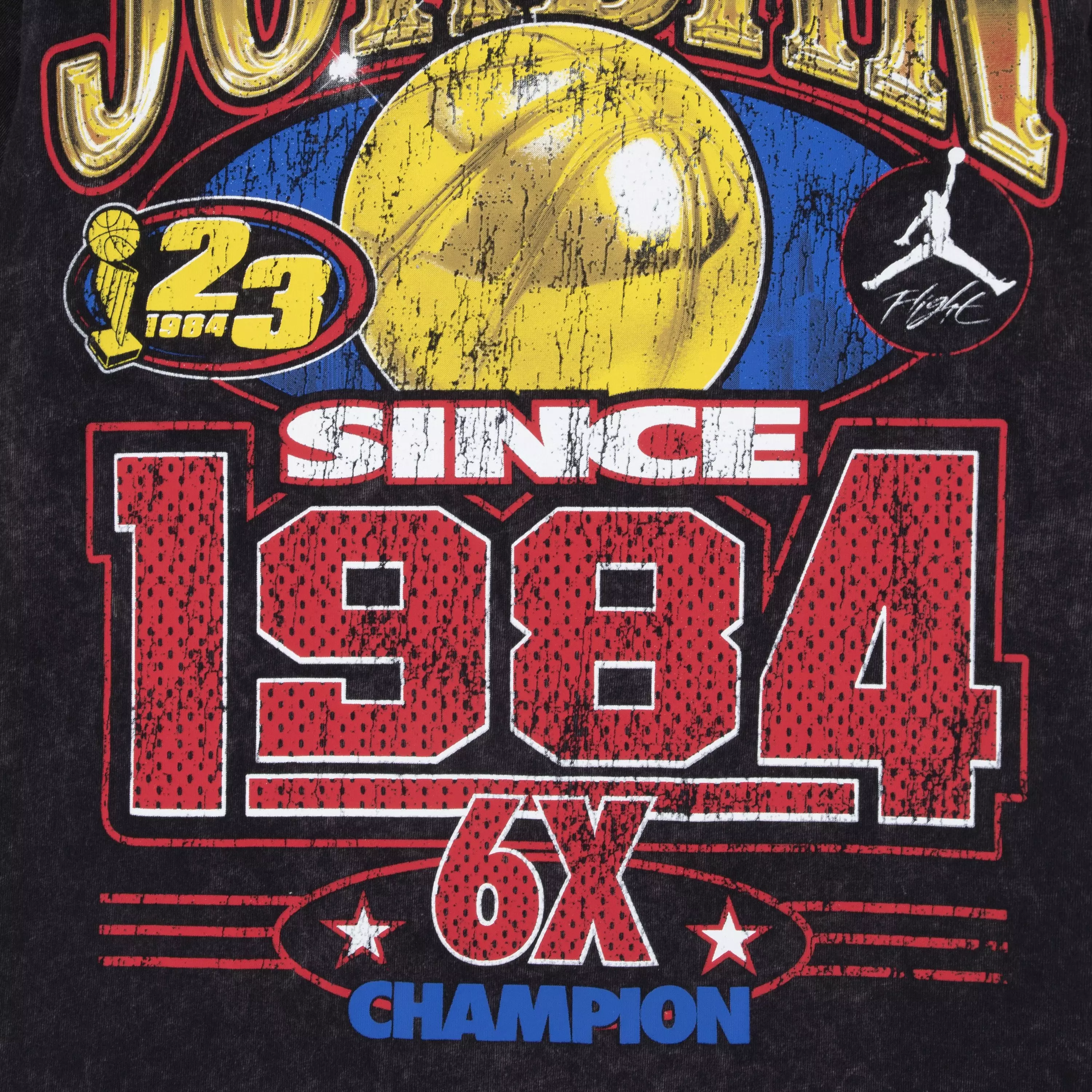 Jordan Big Kids' Since 84 Tee - BLACK