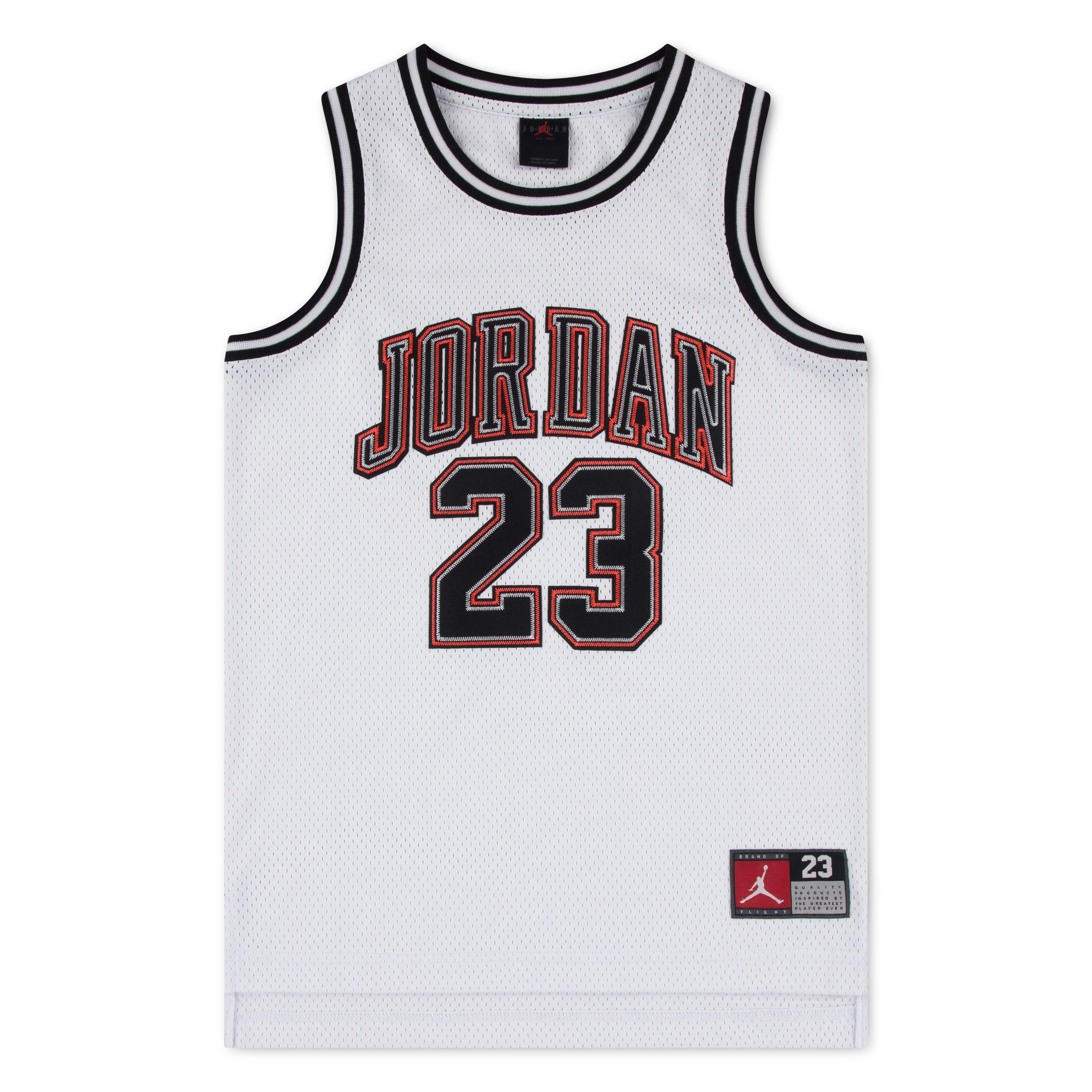 Jordan Big Boys' Infrared 23 Jersey - WHITE Thumbnail View 1
