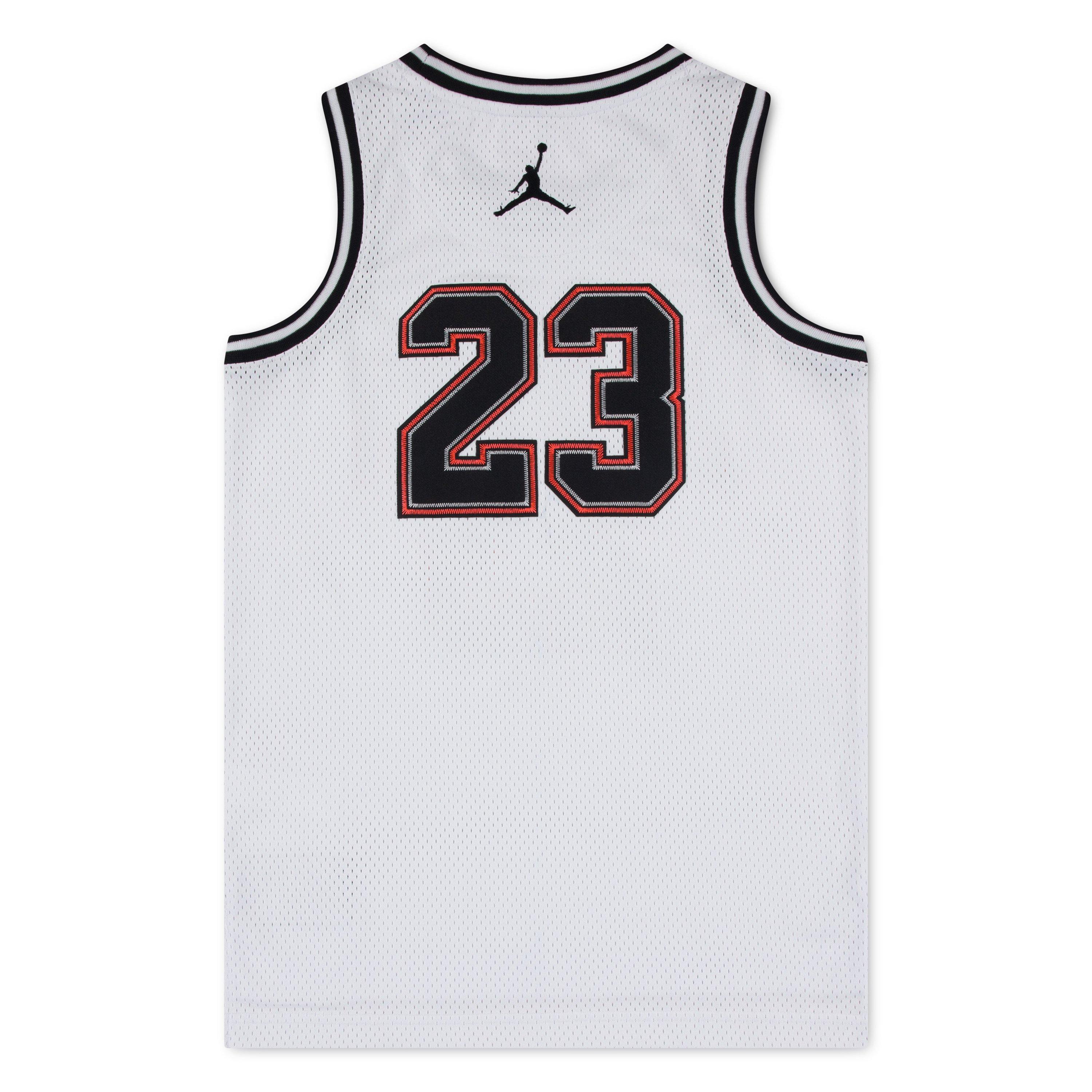 Jordan Big Boys' Infrared 23 Jersey - WHITE Thumbnail View 2