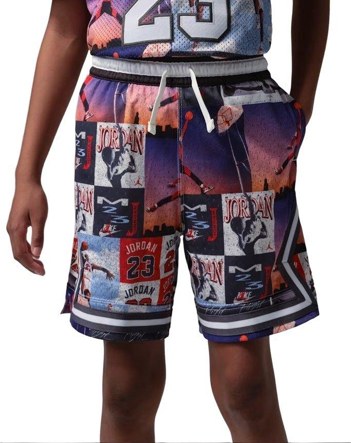 Jordan Big Boys' Printed Shorts - MULTI-COLOR Thumbnail View 1