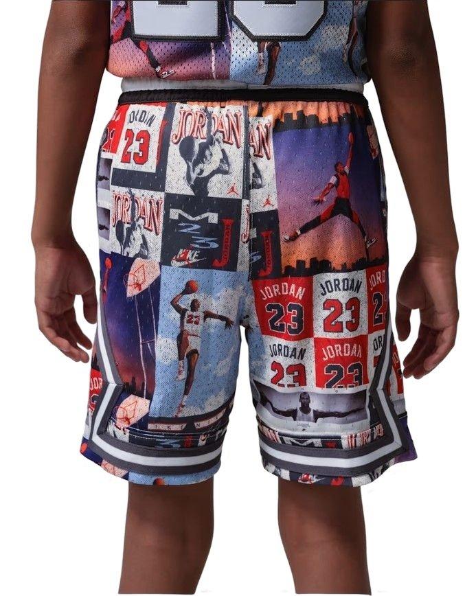 Nike Big Boys' Printed Shorts - MULTI-COLOR Thumbnail View 2