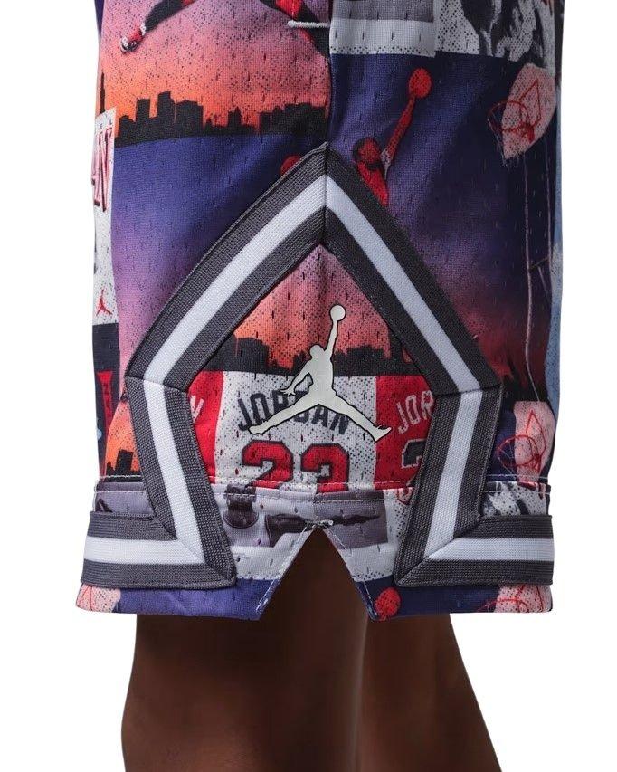 Jordan Big Boys' Printed Shorts - MULTI-COLOR Thumbnail View 4