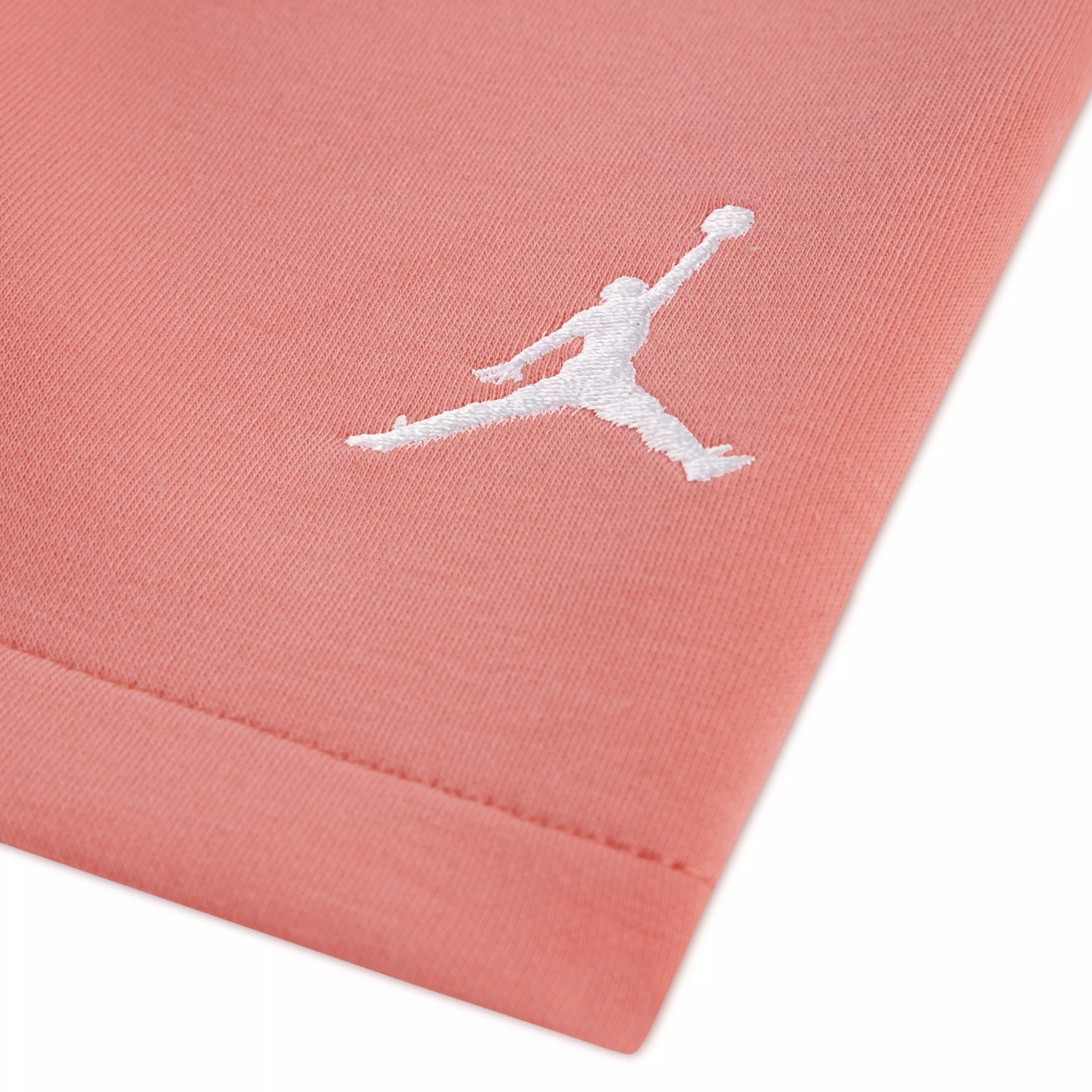 Jordan Big Girls' Flower Of Friendship Shorts - SALMON