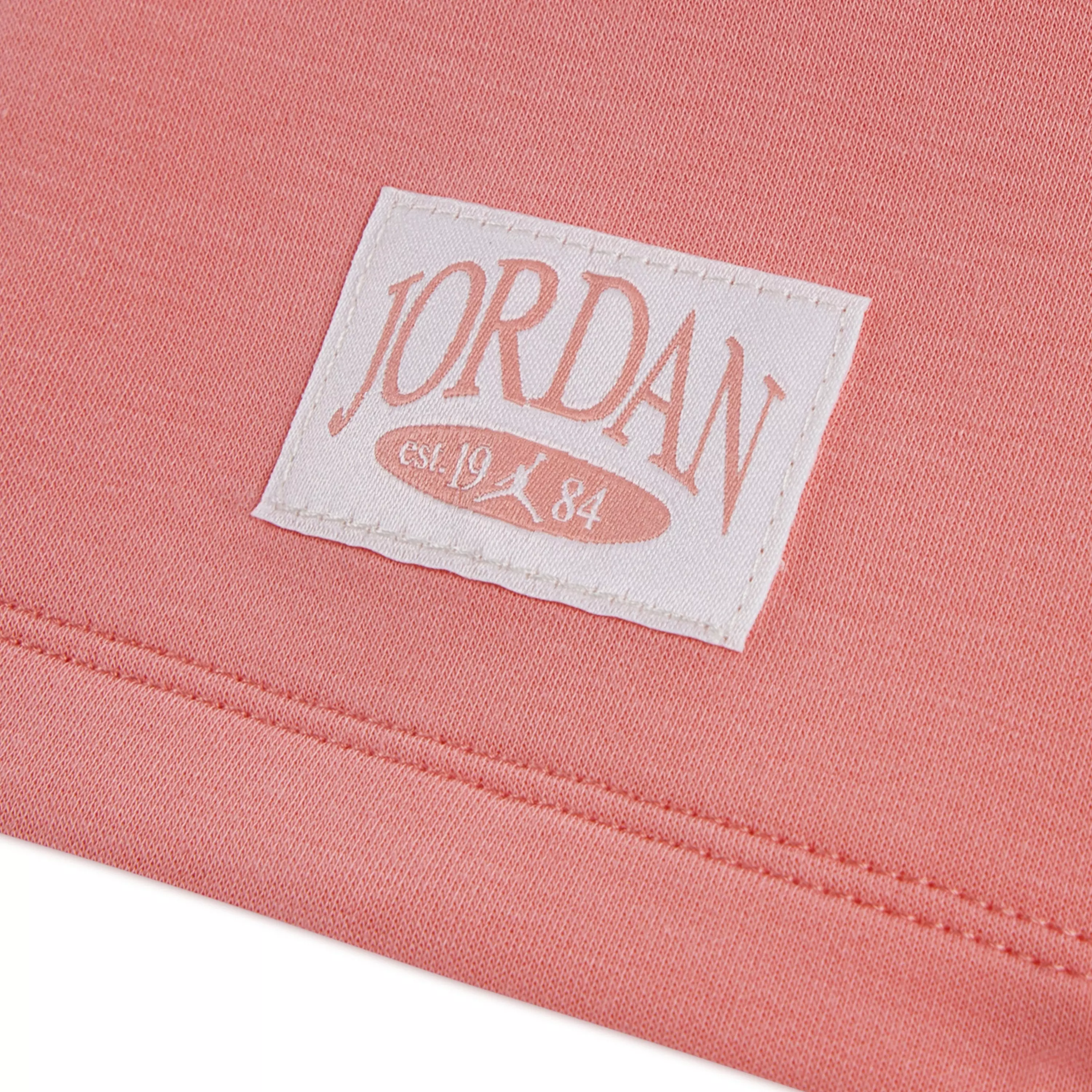 Jordan Big Girls' Flower of Friendship Bubble Hem Tee - SALMON