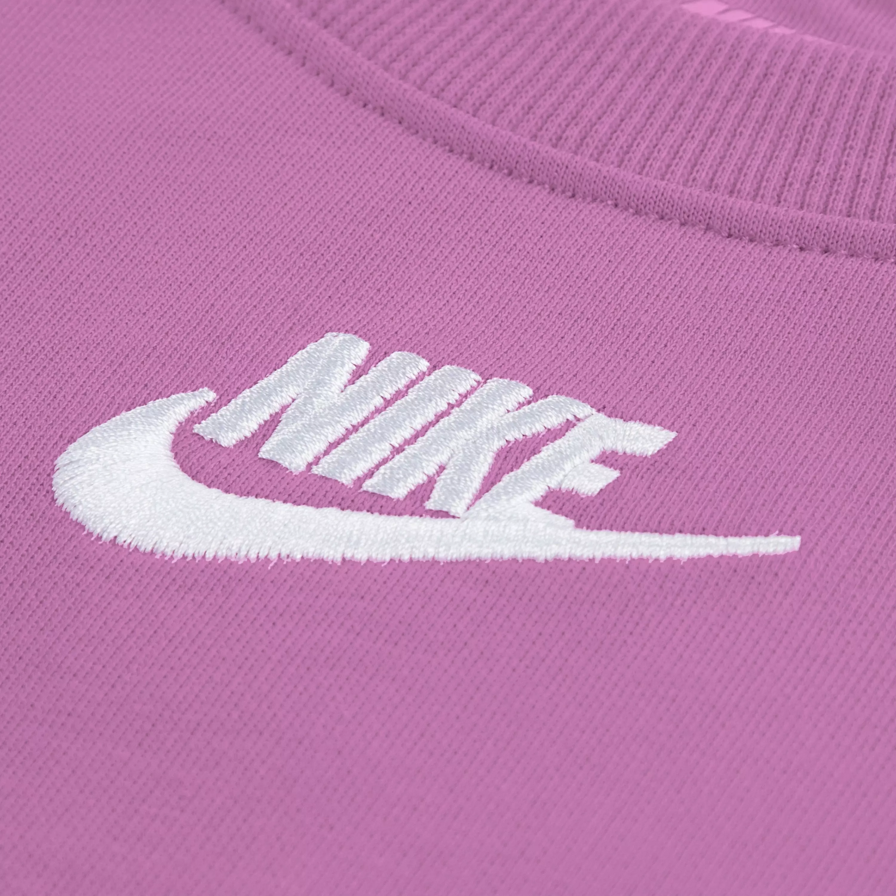 Nike Little Girls' Pink French Terry Short Set - PINK