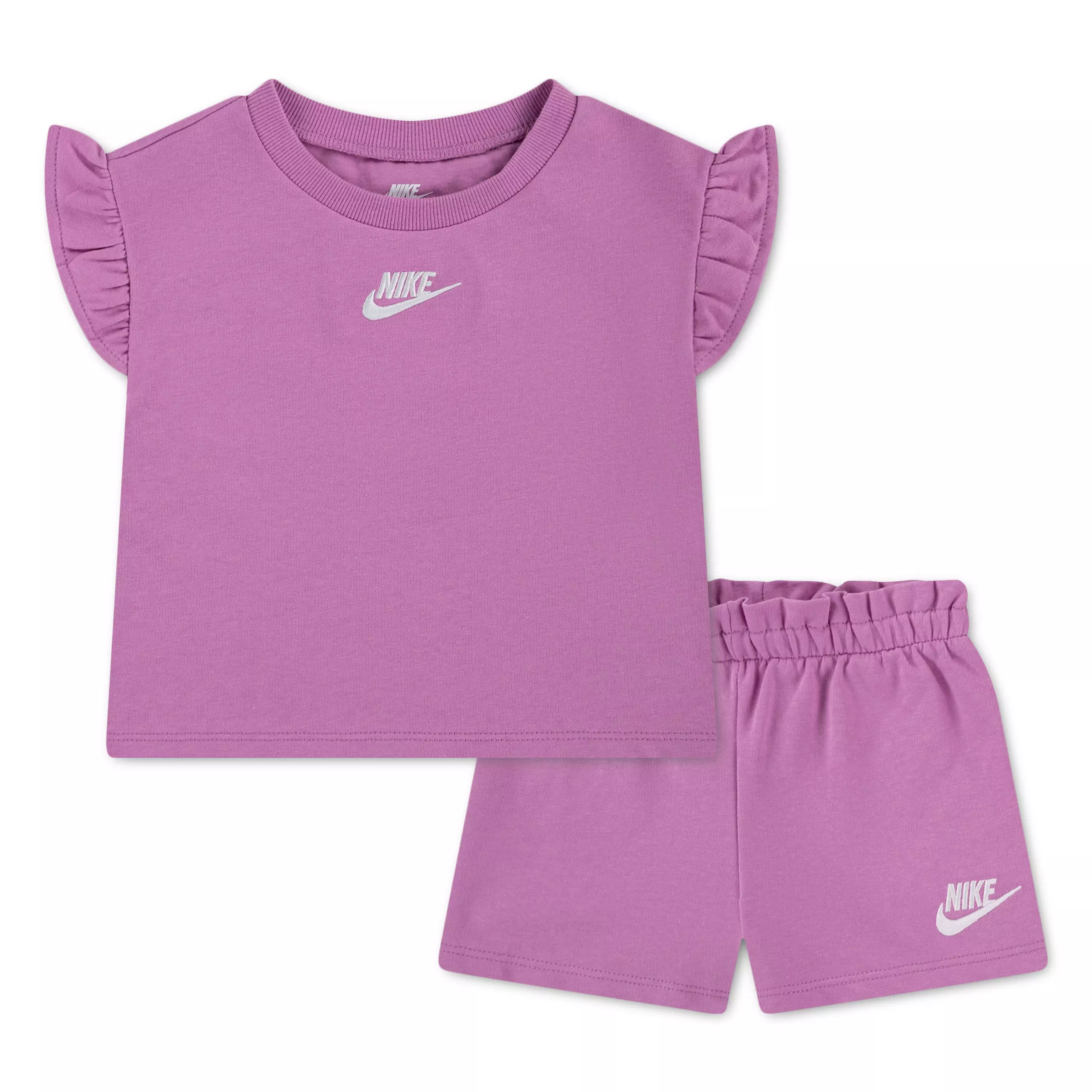 Nike Toddler Girls' Pink French Terry Short Set - PINK