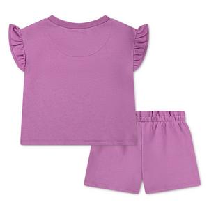Nike Toddler Girls' Pink French Terry Short Set
