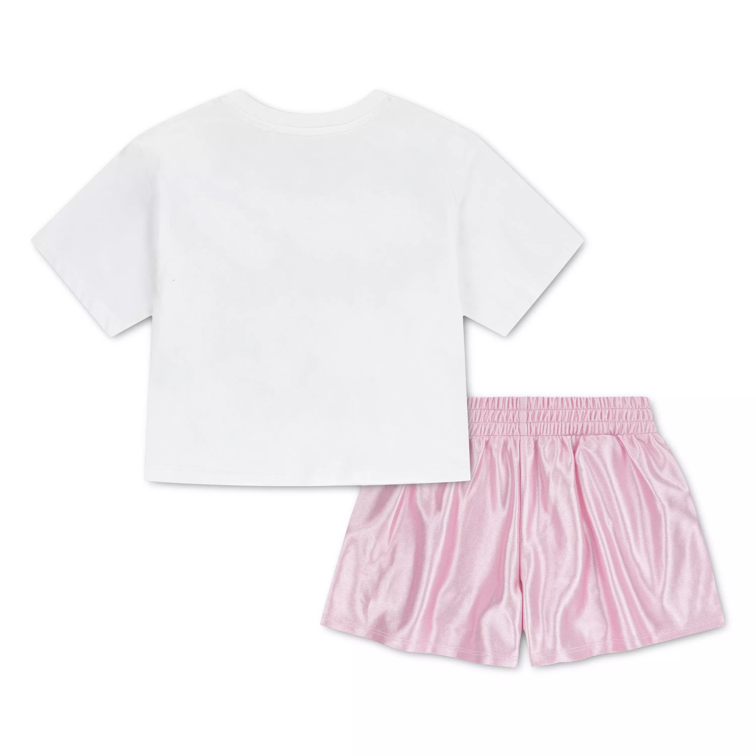 Nike Little&nbsp;Girls' Durasheet Short Set - PINK/PURPLE