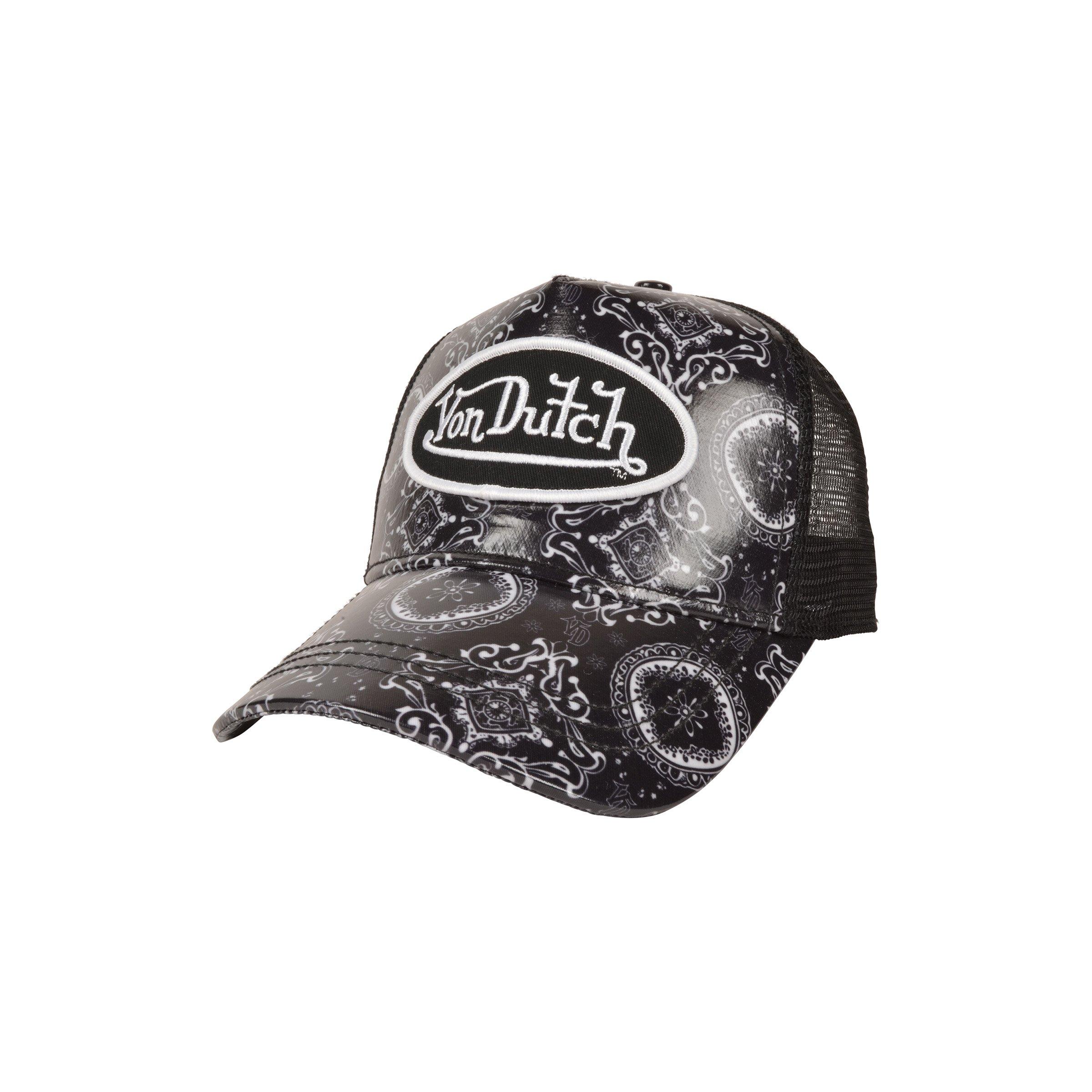 Von Dutch Bandit Black Trucker Hat