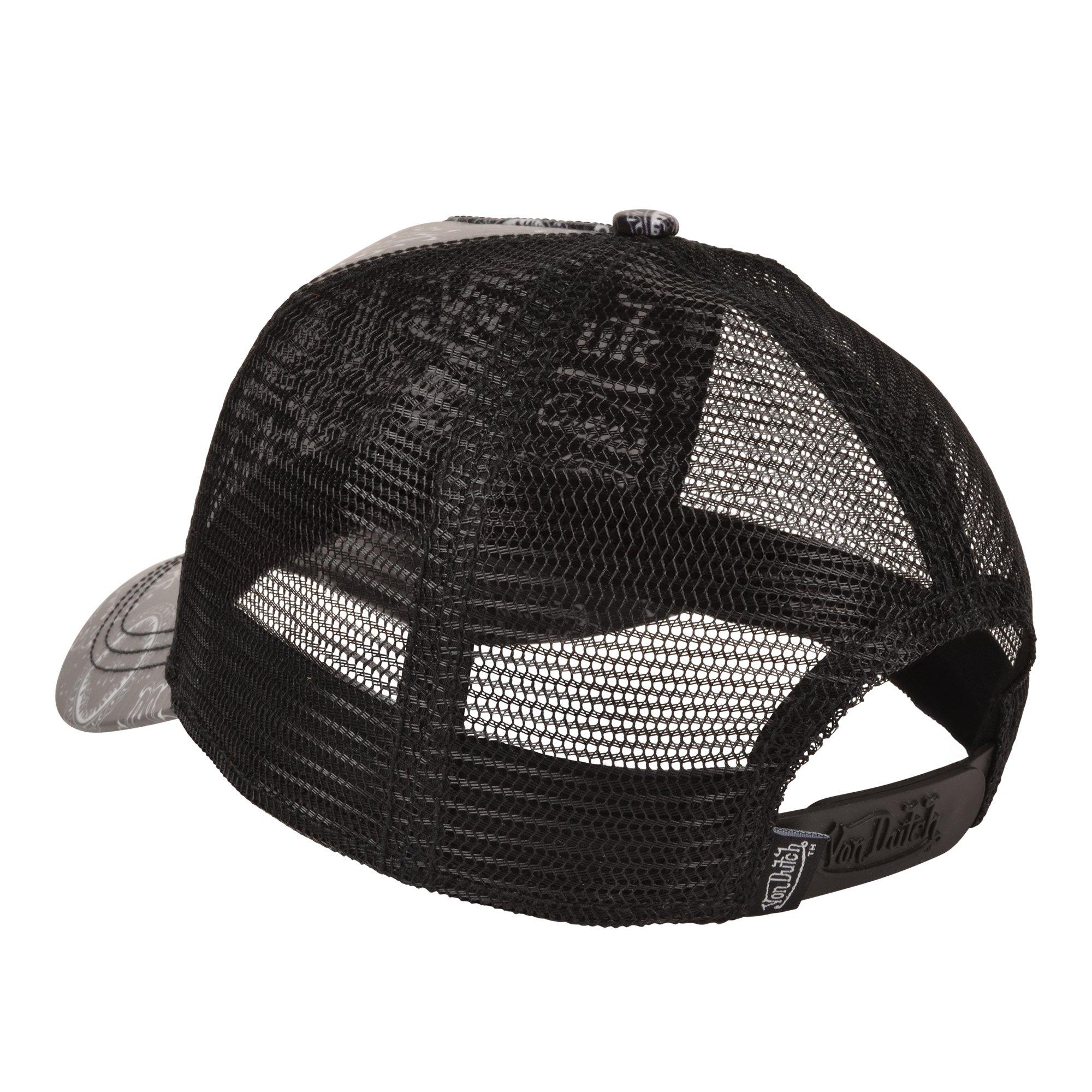 Von Dutch Bandit Trucker Hat-Black - BLACK Thumbnail View 4