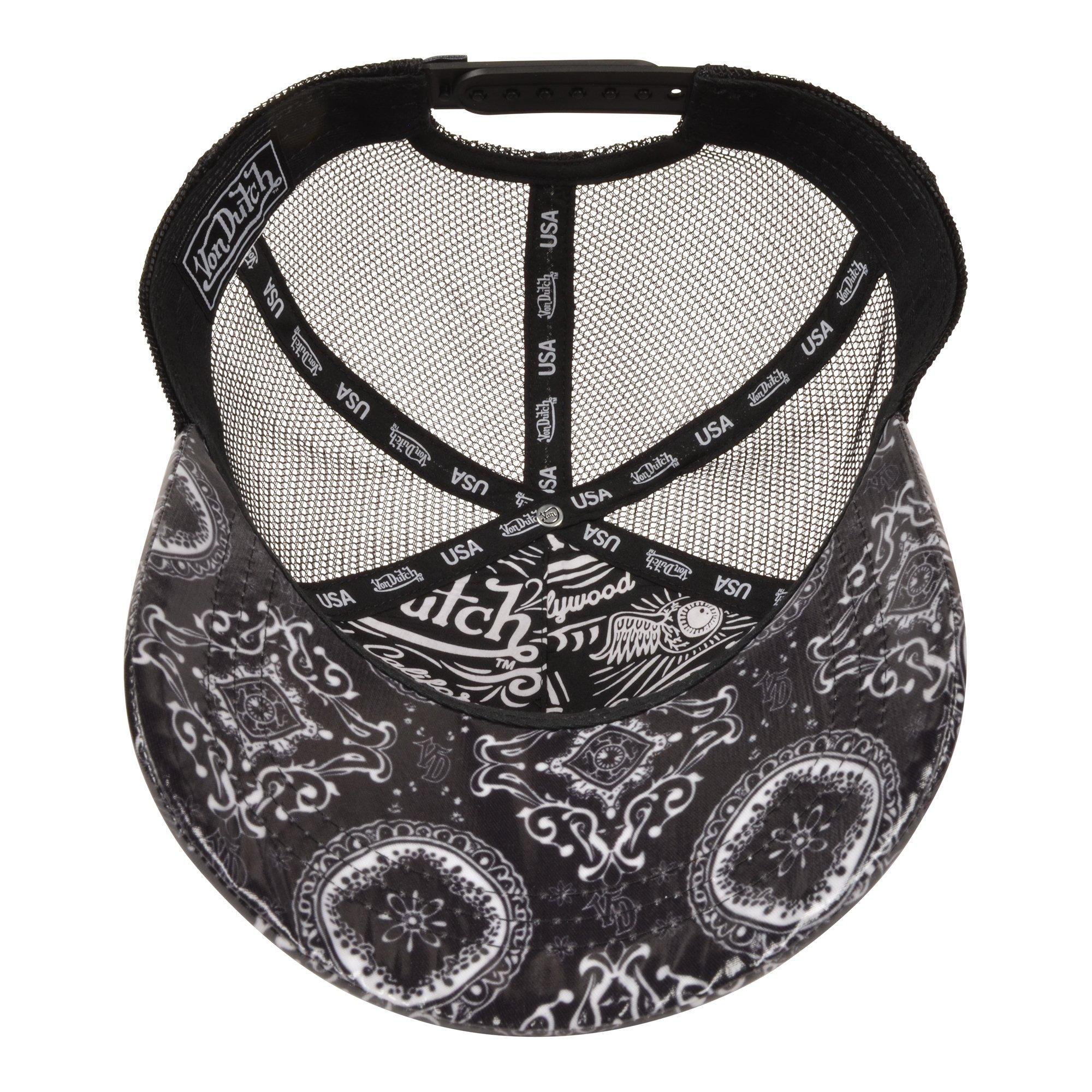 Von Dutch Bandit Trucker Hat-Black - BLACK Thumbnail View 5