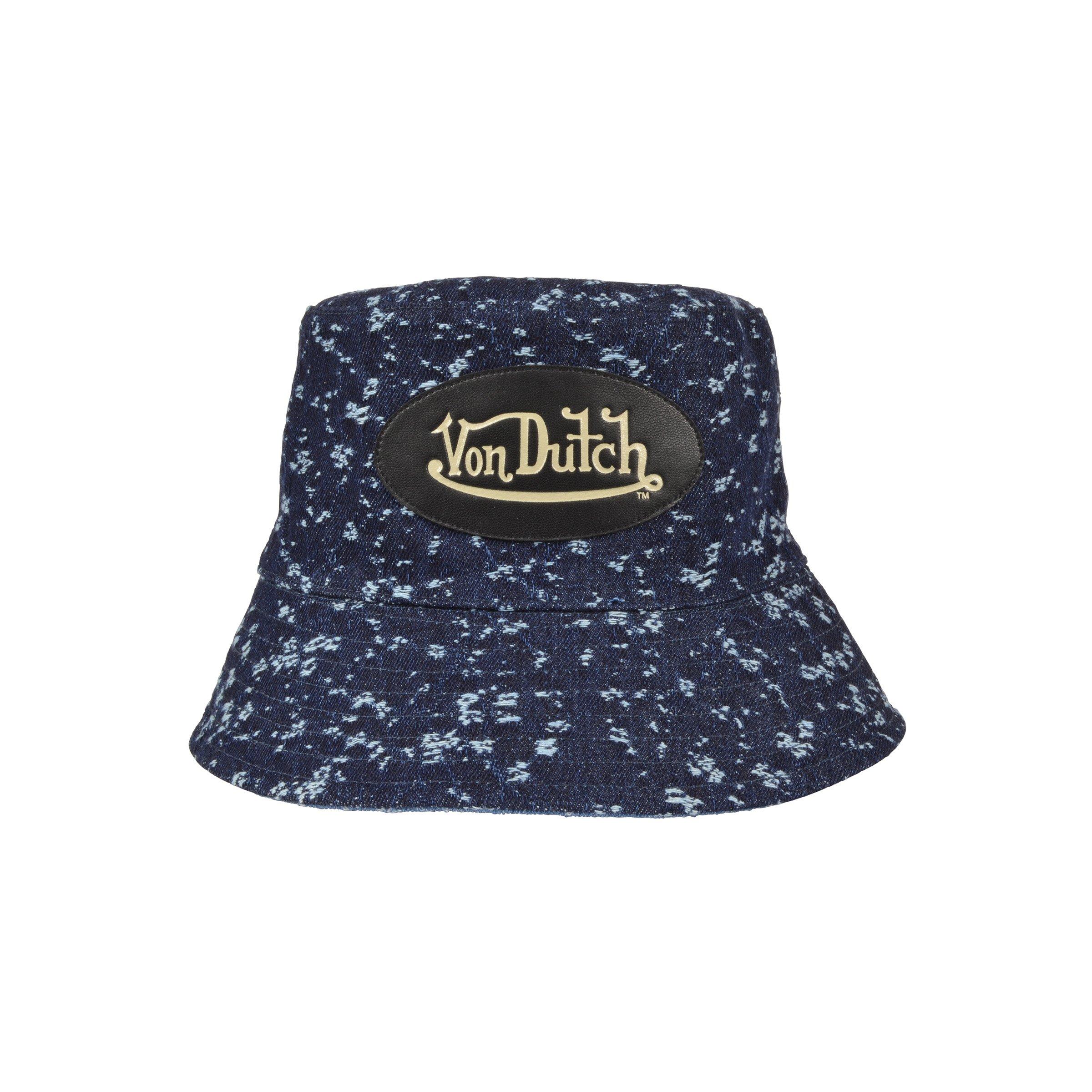 Von Dutch Miller Reversible Blue/Navy Bucket Hat