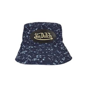 Von Dutch Miller Reversible Bucket Hat-Blue/Navy