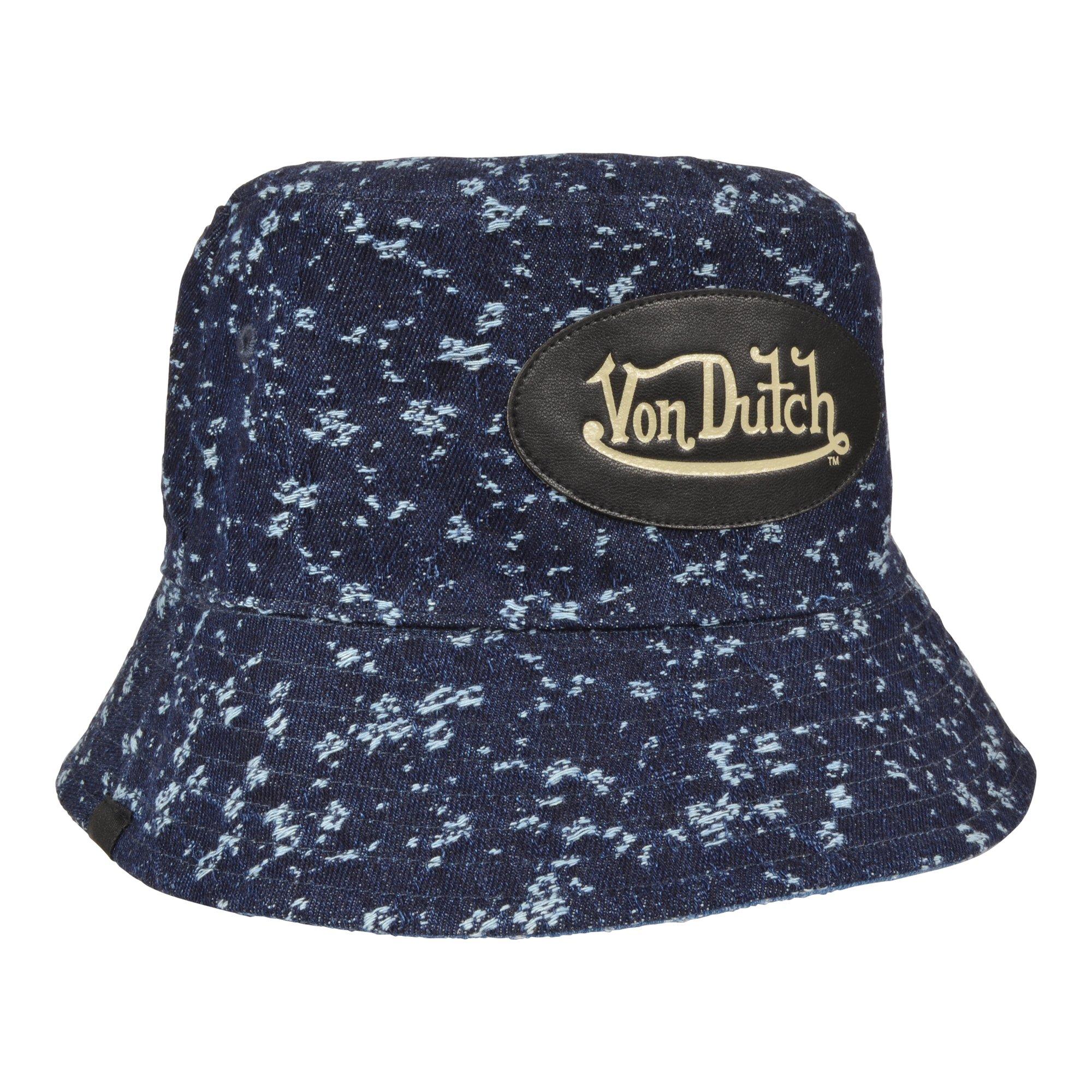 Von Dutch Miller Reversible Blue/Navy Bucket Hat