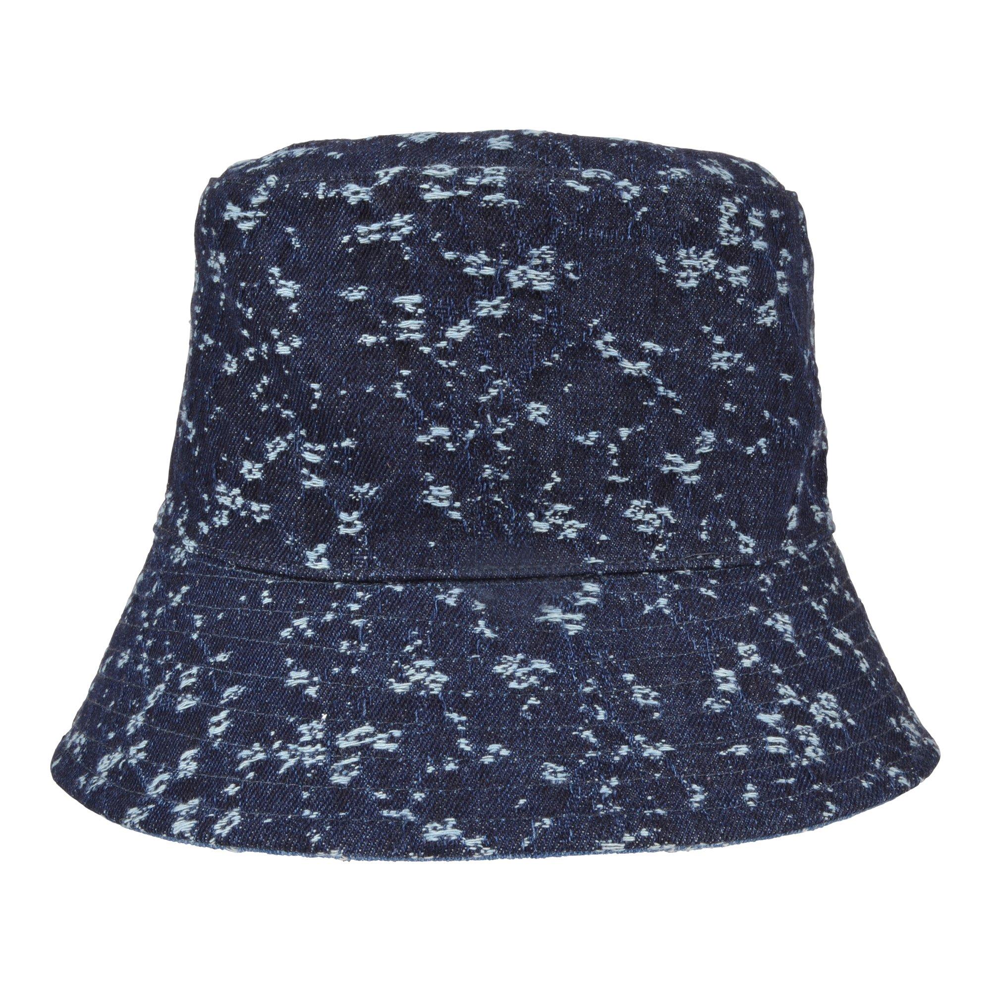 Von Dutch Miller Reversible Bucket Hat-Blue/Navy - BLACK/BLUE Thumbnail View 6