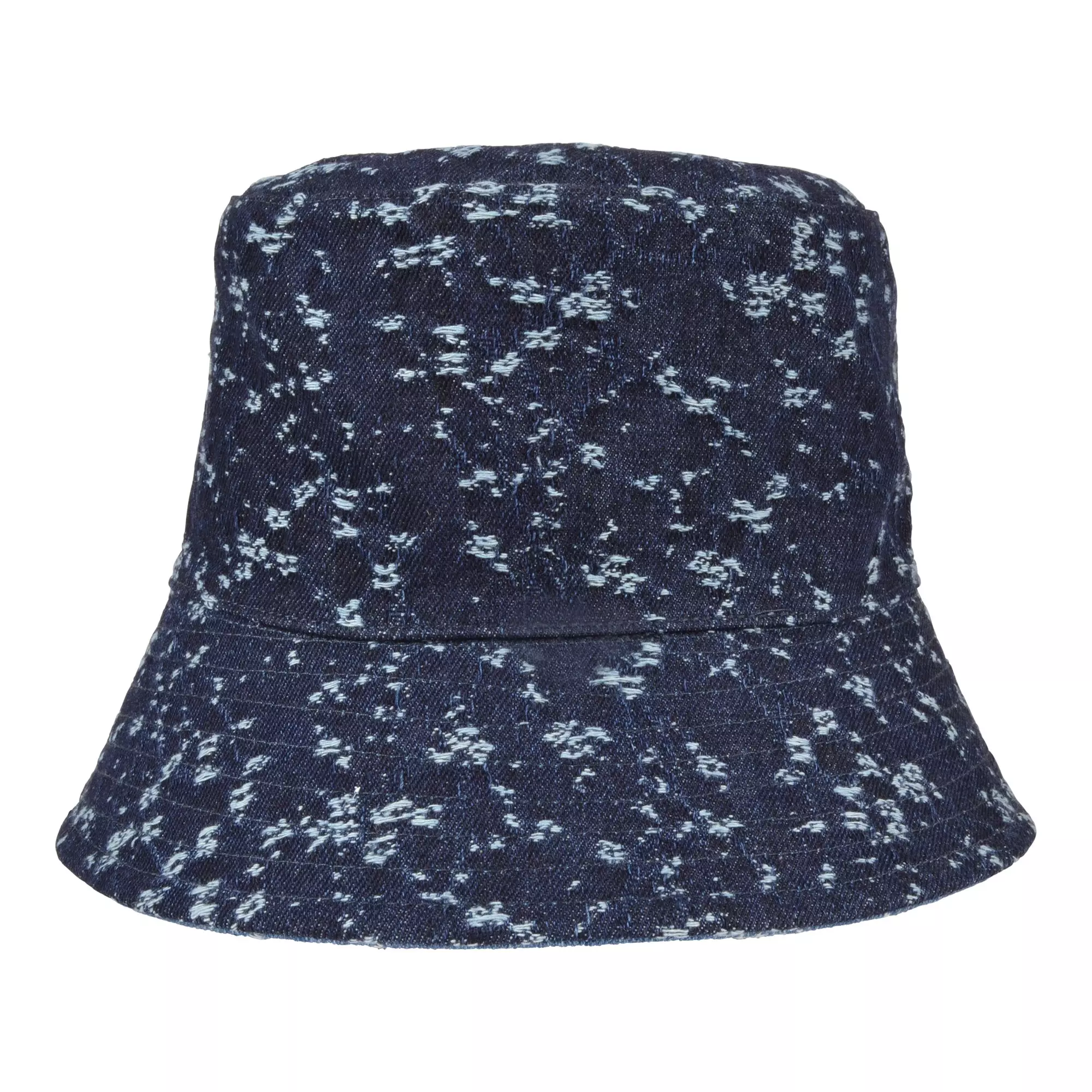 Von Dutch Miller Reversible Bucket Hat-Blue/Navy - BLACK/BLUE